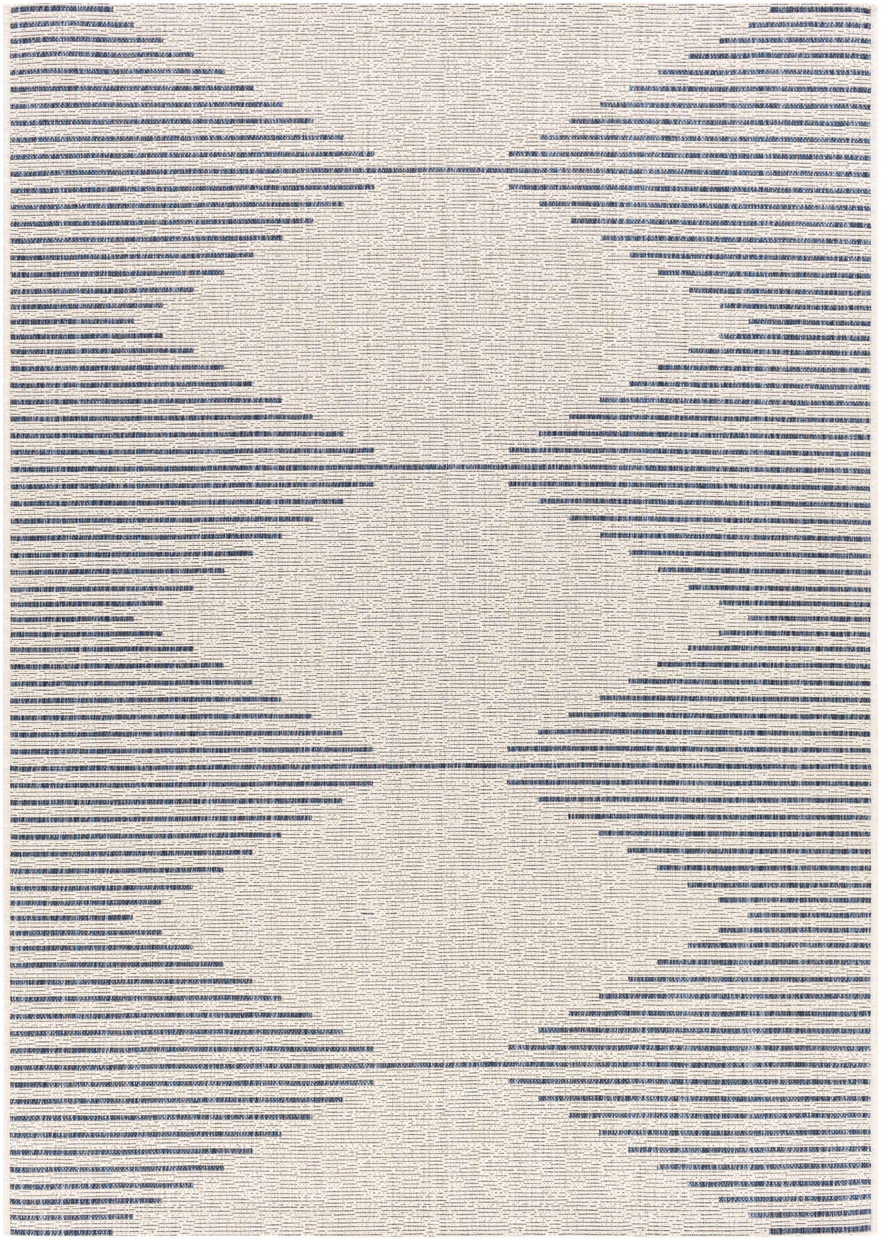 Stephan Blue & Cream Outdoor Rug - Ornate Home