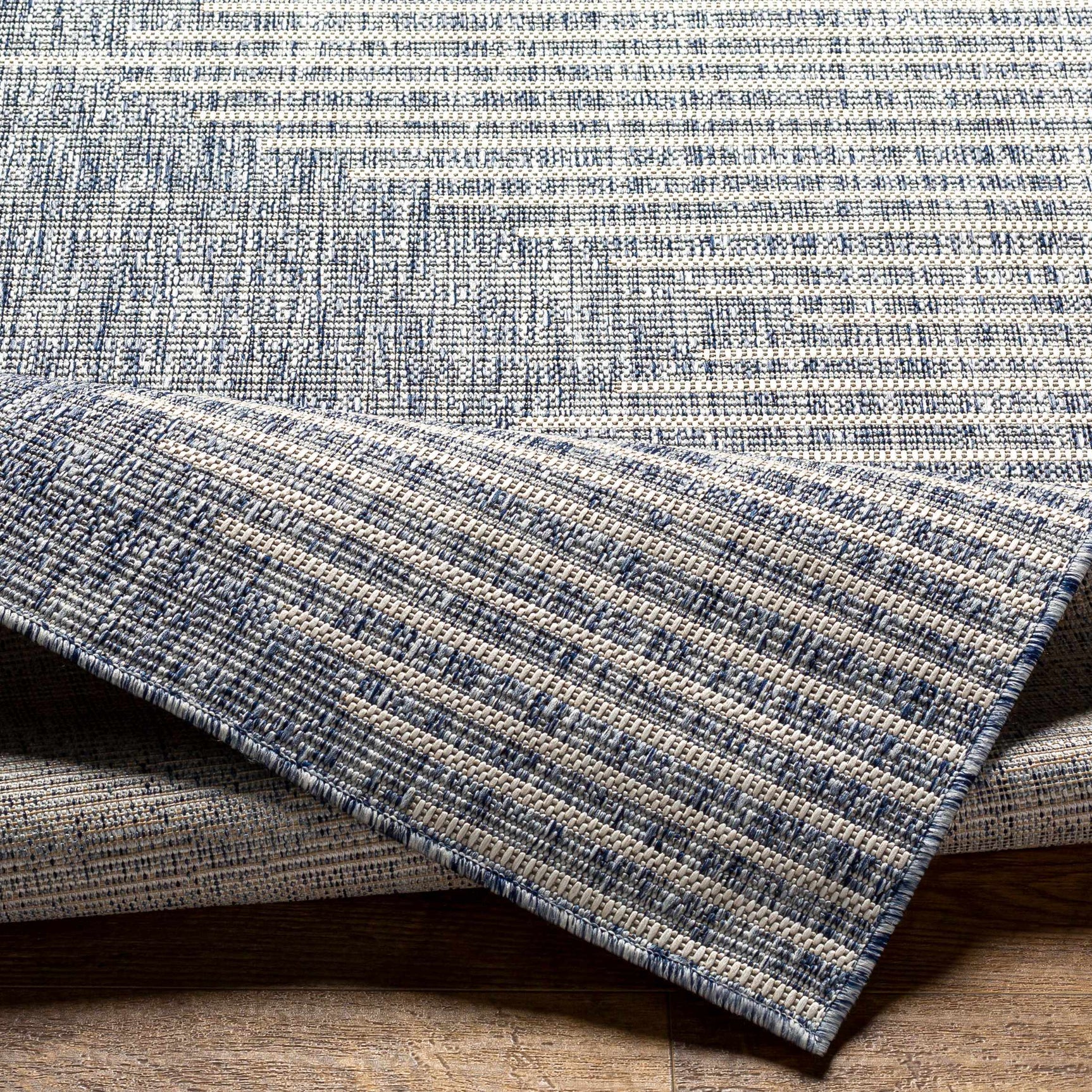 Stephan Blue Outdoor Rug - Ornate Home