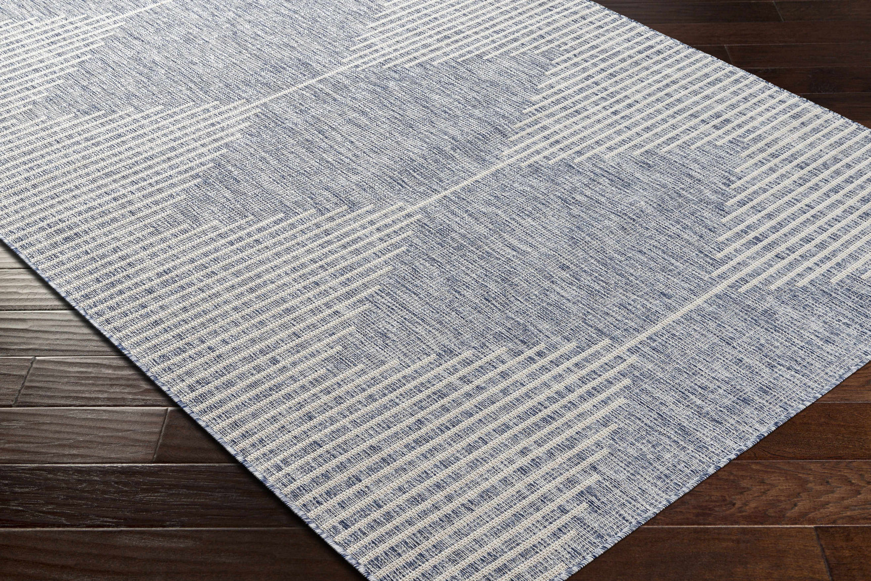 Stephan Blue Outdoor Rug - Ornate Home