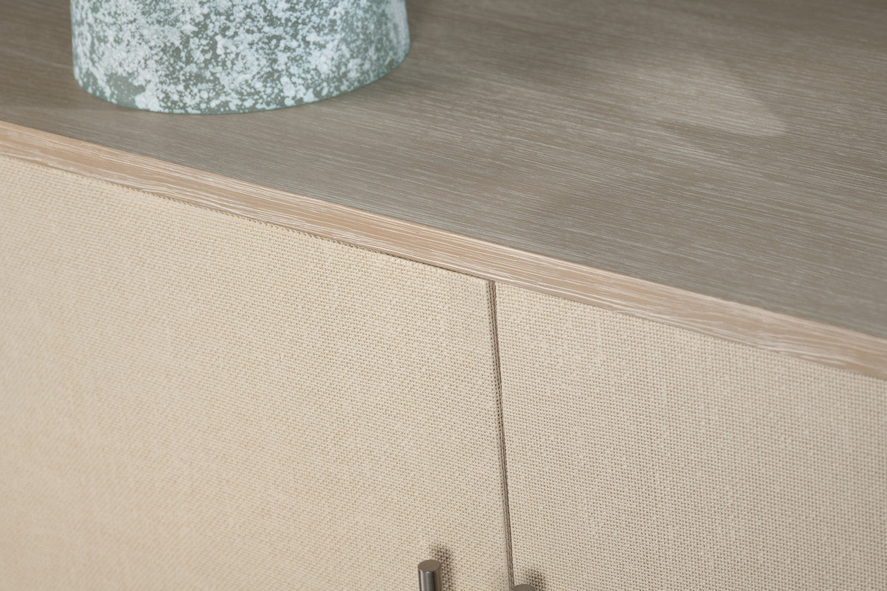 Sterling Beige Four-Door Sideboard - Ornate Home