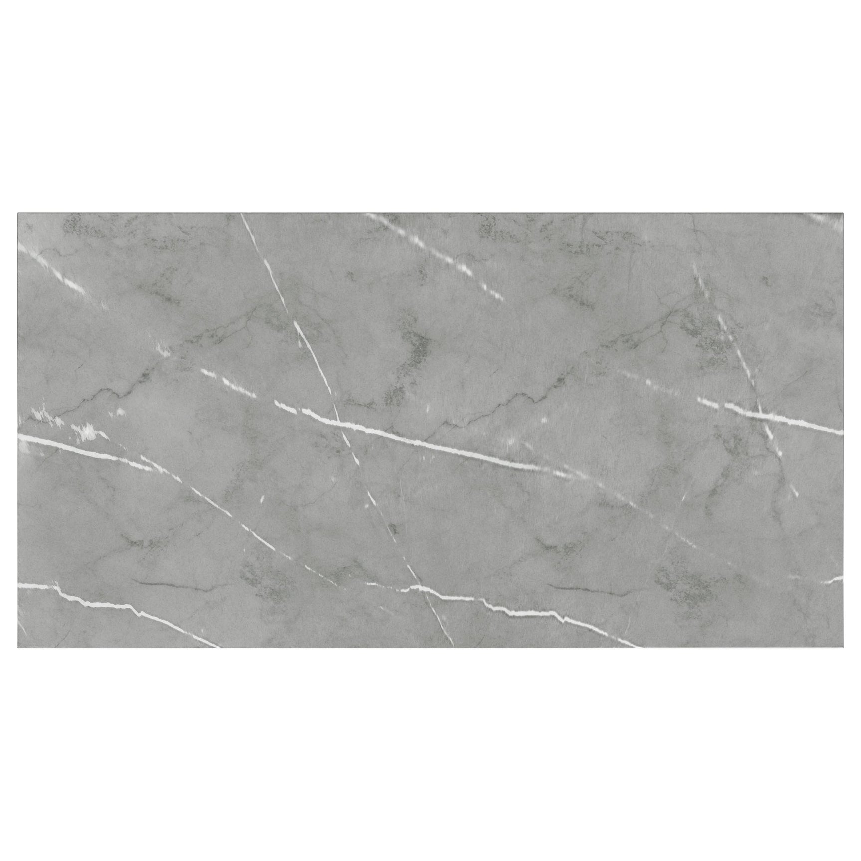 Sterling Grey Faux Marble Dining Room Table - Ornate Home