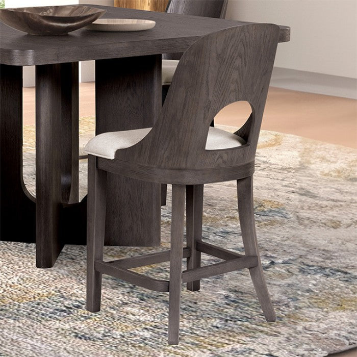 Sterling West Ash Gray Counter Height Chair (Set of 2) - Ornate Home