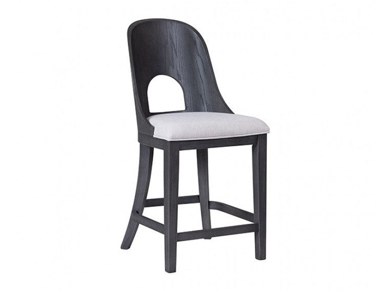 Sterling West Ash Gray Counter Height Chair (Set of 2) - Ornate Home