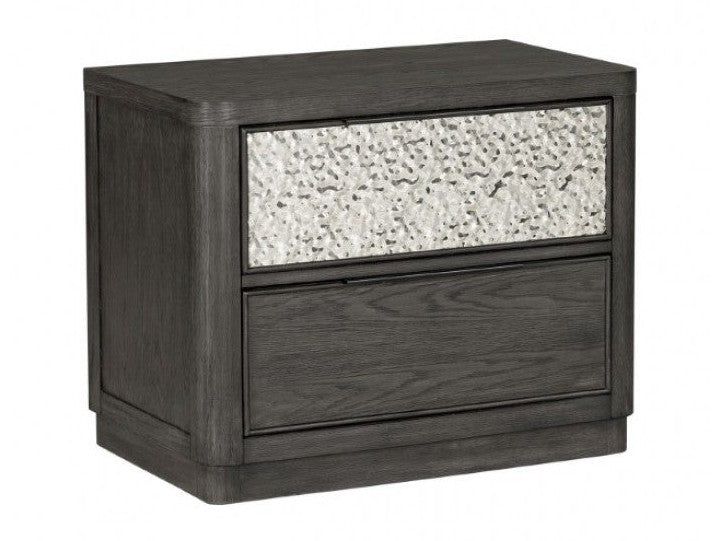 Sterling West Ash Gray Nightstand - Ornate Home