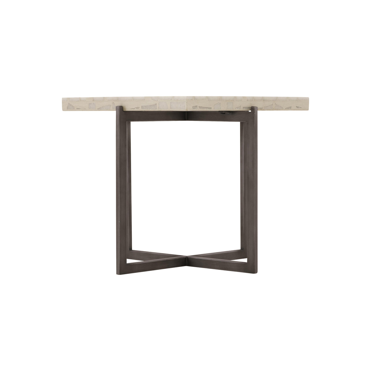 Stillwater Terrazzo Stone/Flint Grey Outdoor Cocktail Table - Ornate Home