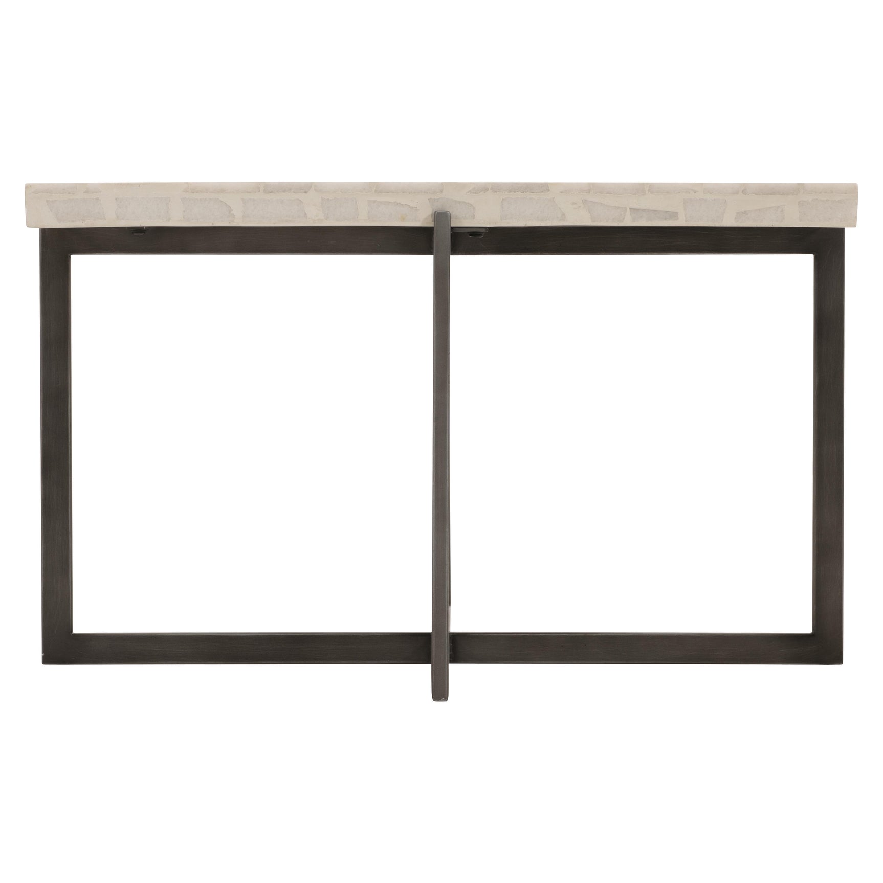 Stillwater Terrazzo Stone/Flint Grey Outdoor Table - Ornate Home