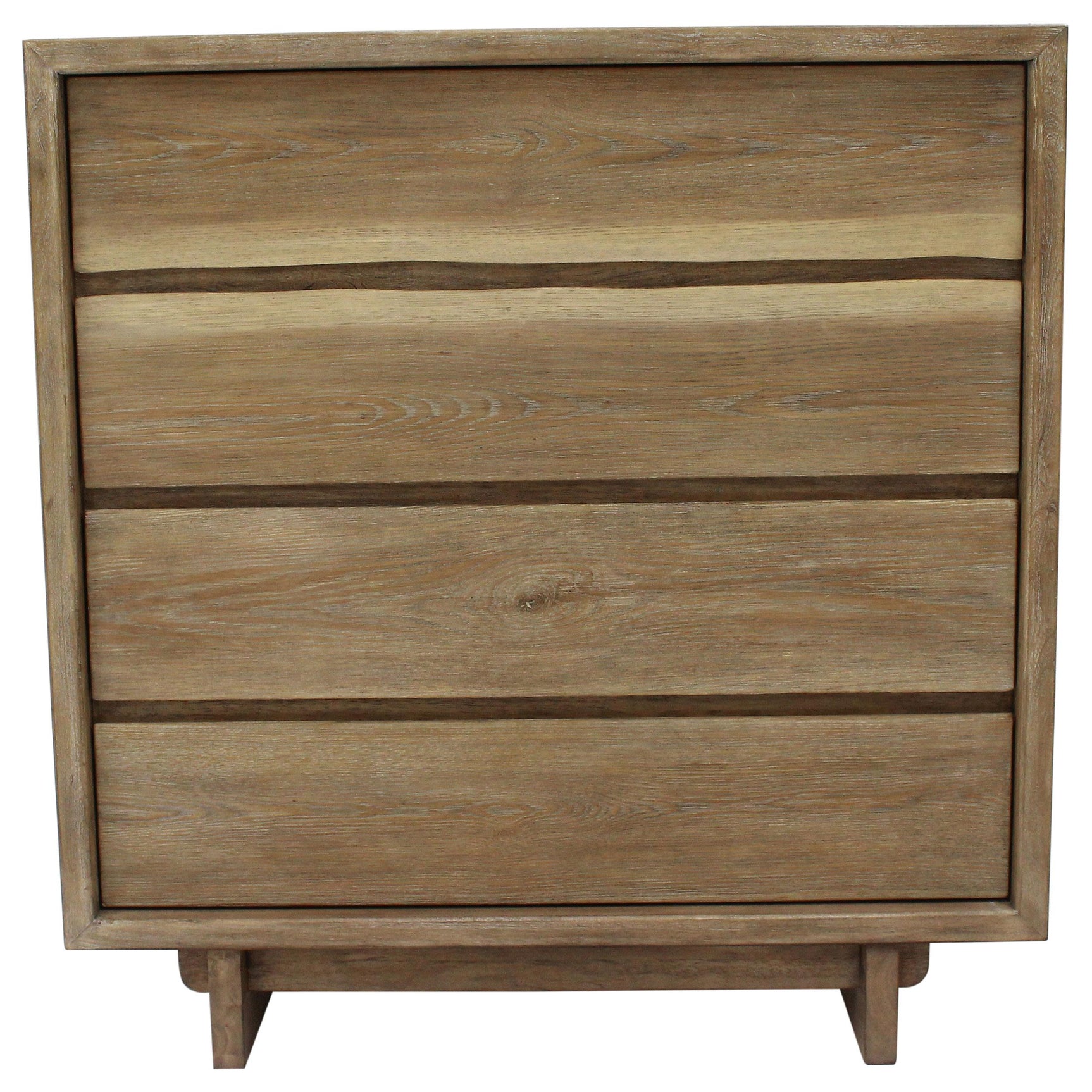 Stillwater Weathered Oak 4-drawer Chest - Ornate Home