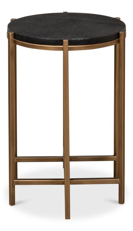 Stillwell Black Side Table - Ornate Home