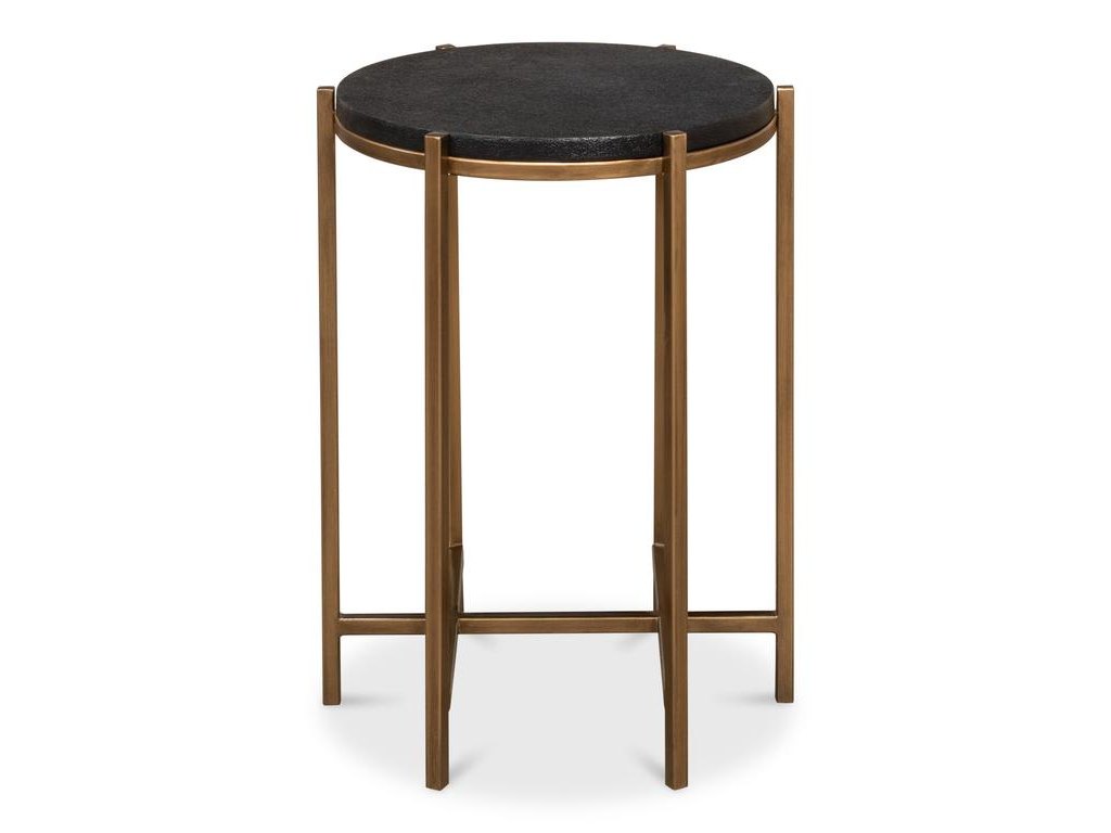 Stillwell Black Side Table - Ornate Home