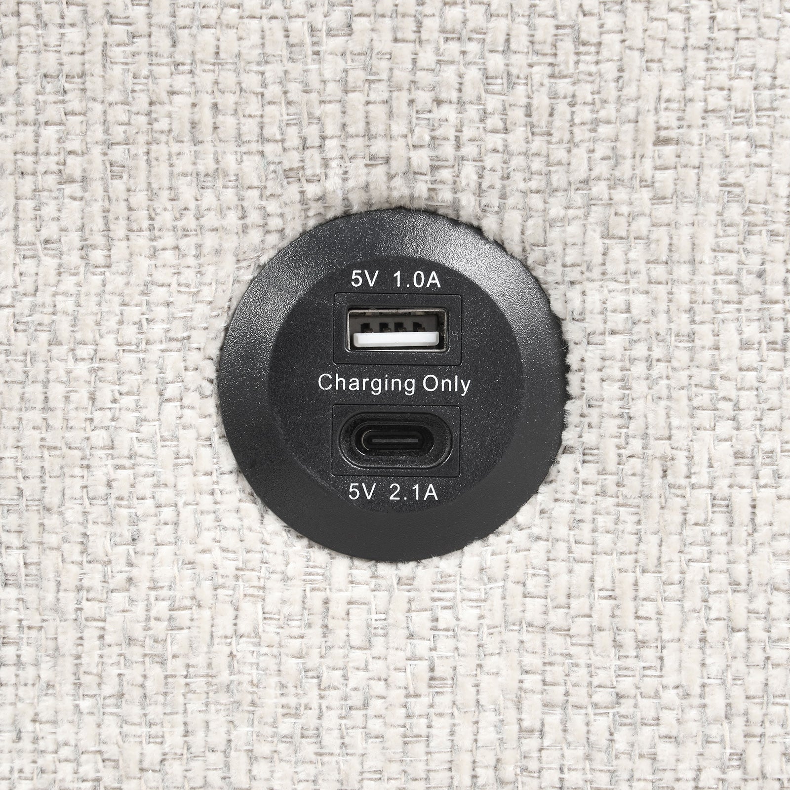 Stockwell Beige Sleeper Sectional Sofa - Ornate Home