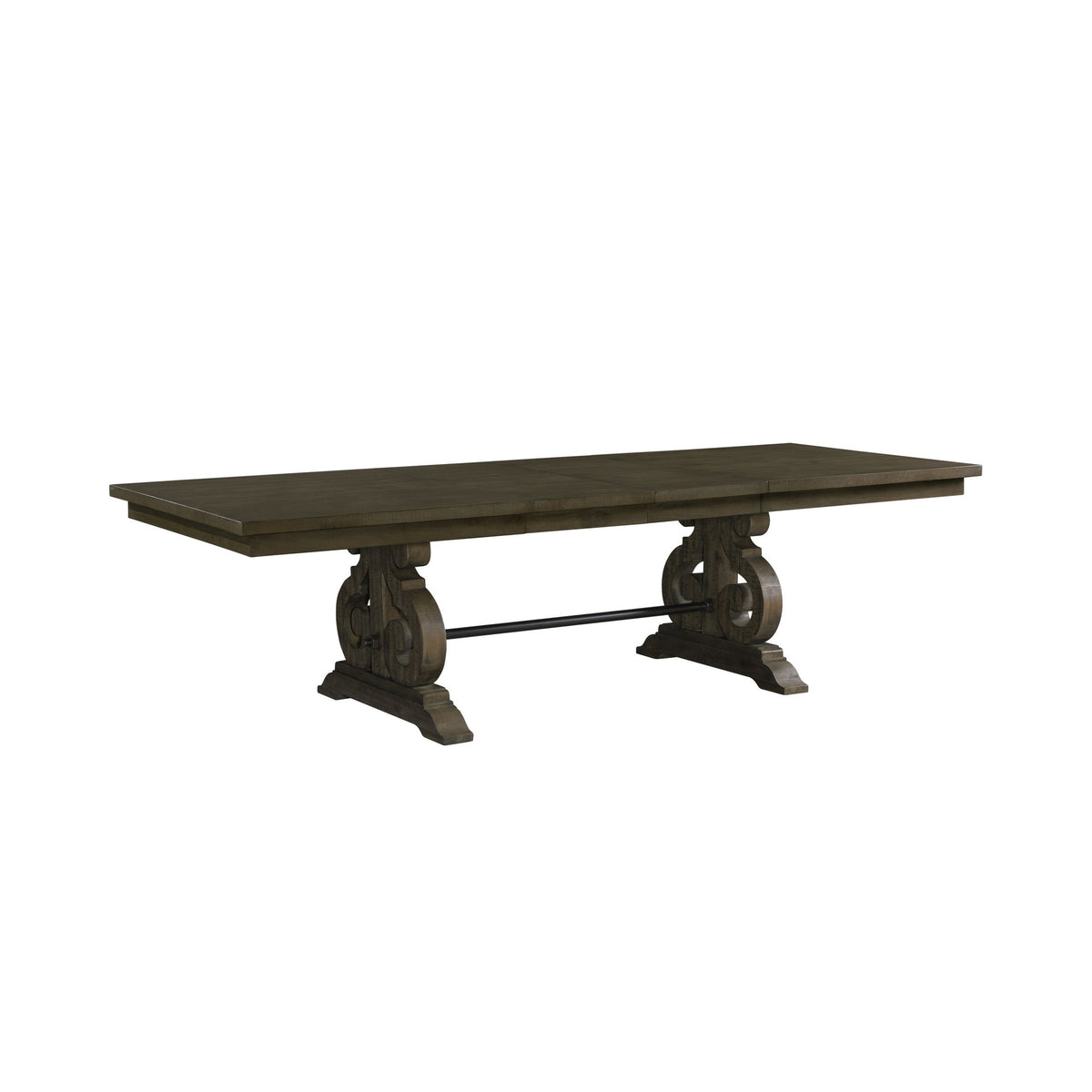 Stone Charcoal 6-Piece Dining Set - Ornate Home