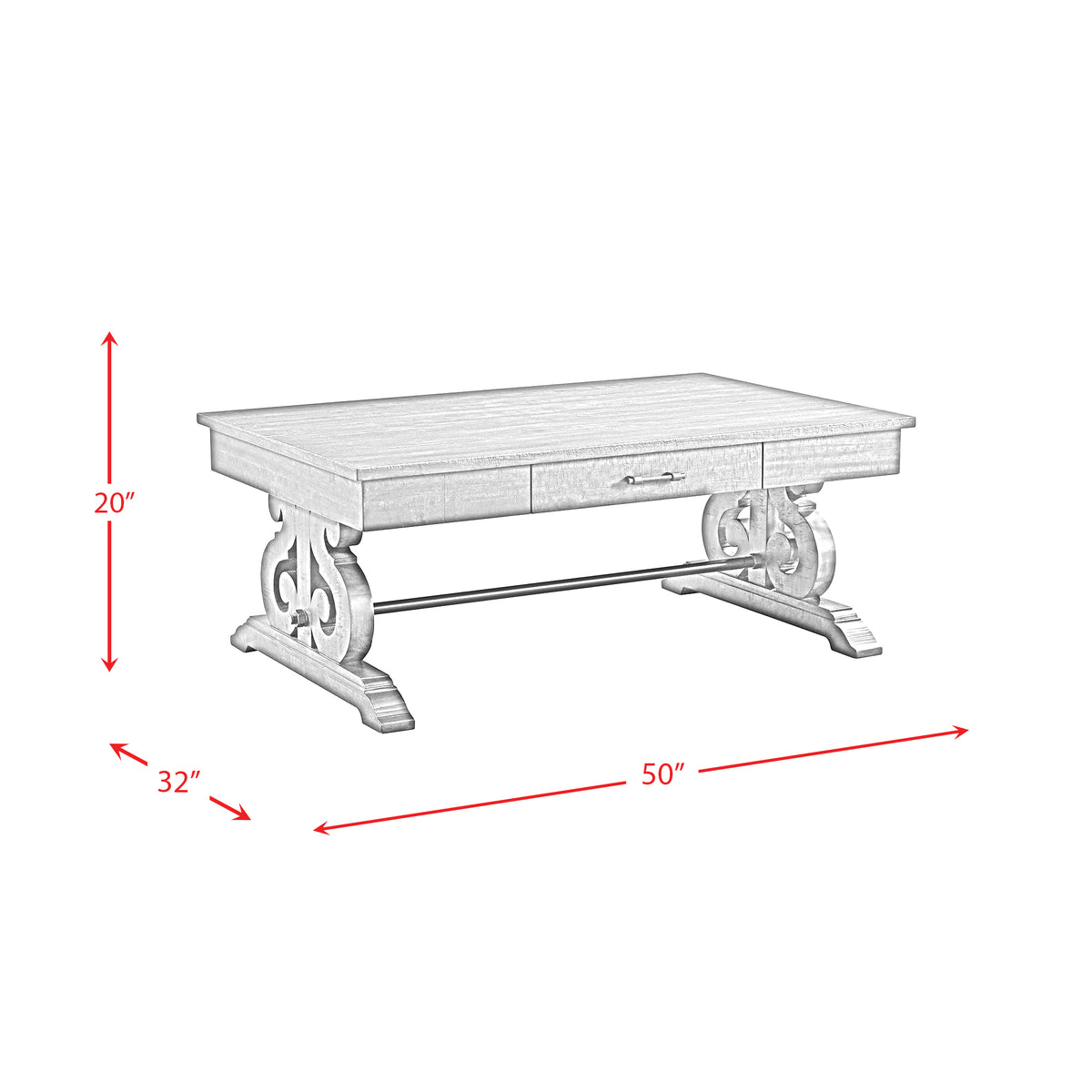 Stone Smokey Walnut 2-Piece Occasional Table Set - Ornate Home