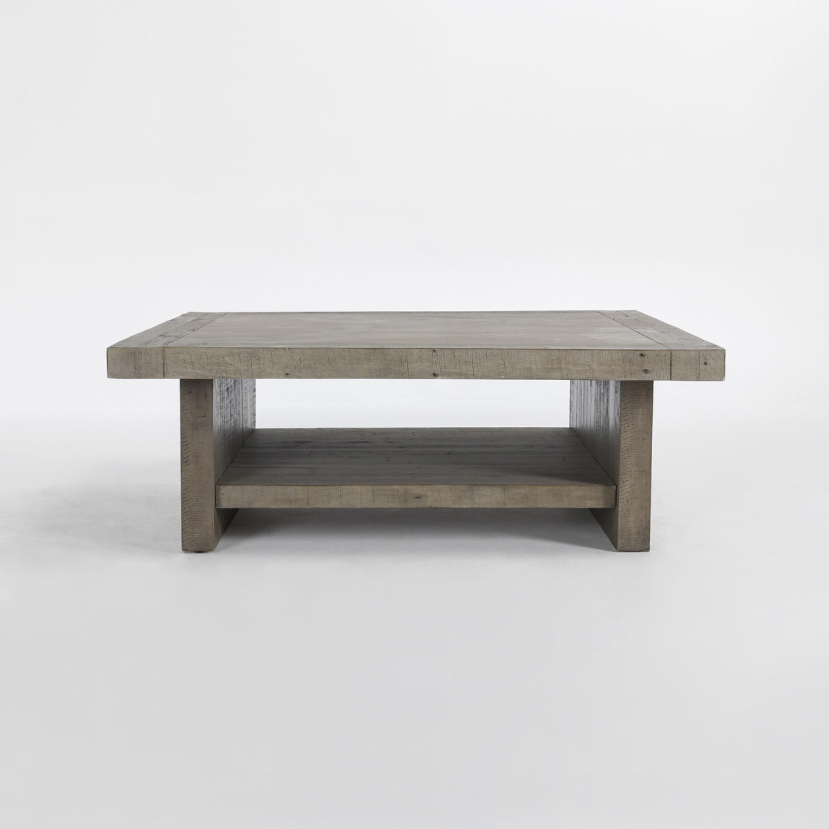 Stonebridge Distressed Gray/Weathered Cement Coffee Table - Ornate Home