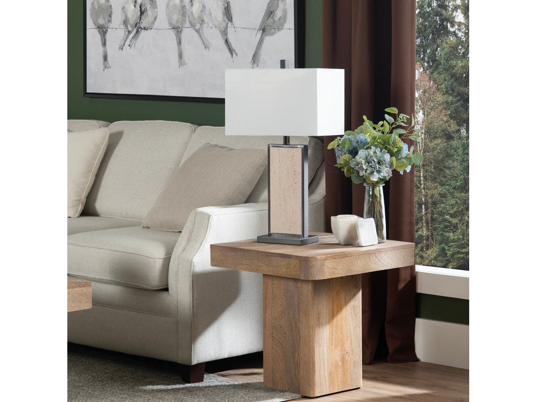 Stonehurst Beige/Bronze Table Lamp - Ornate Home