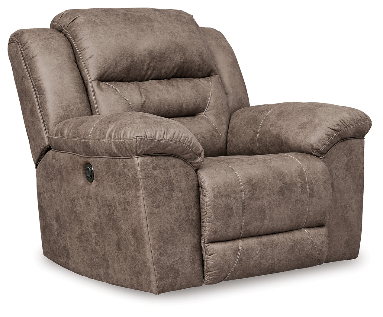 Stoneland Fossil Reclining Loveseat and Power Recliner - Ornate Home