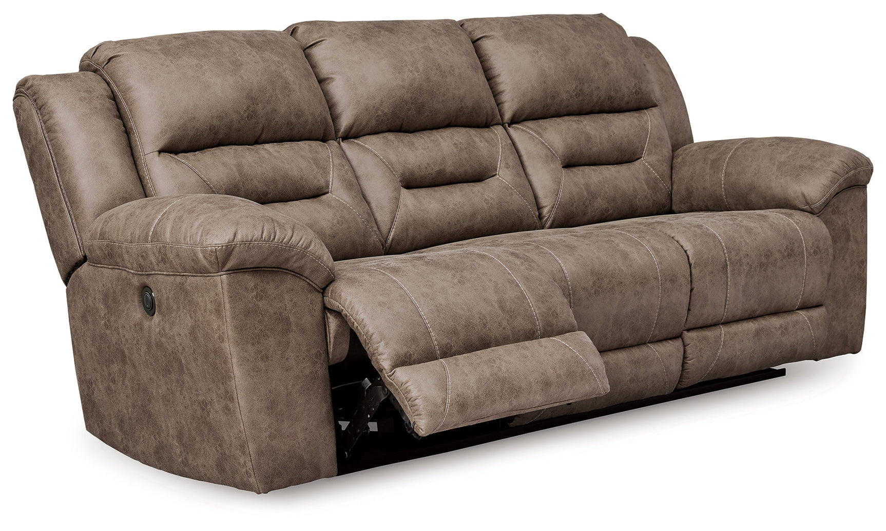 Stoneland Fossil Power Reclining Sofa and Loveseat - Ornate Home