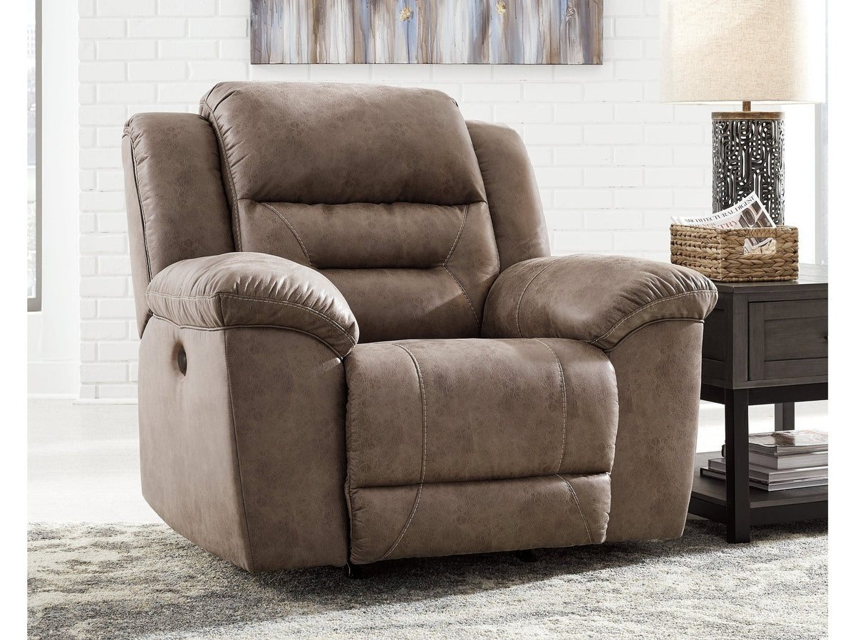 Stoneland Fossil Power Rocker Recliner - Ornate Home