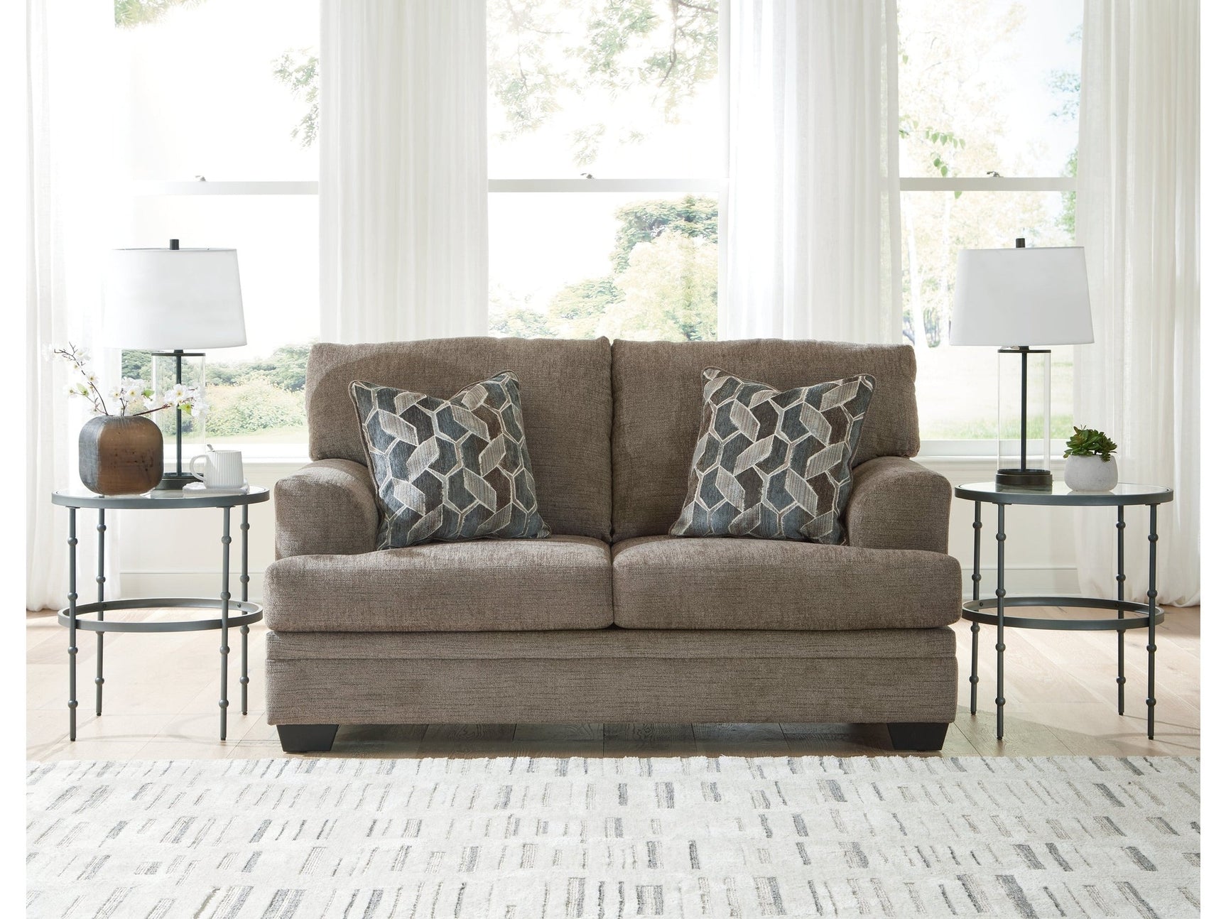 Stonemeade Nutmeg Loveseat - Ornate Home