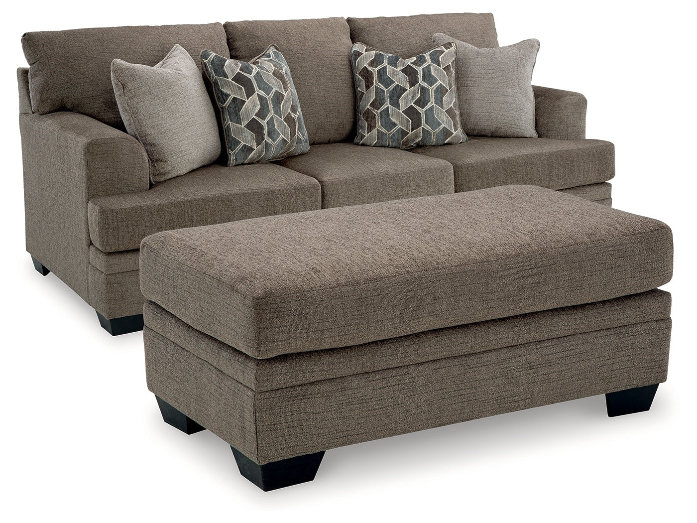 Stonemeade Nutmeg Sofa & Ottoman (Online Special Price) - Ornate Home