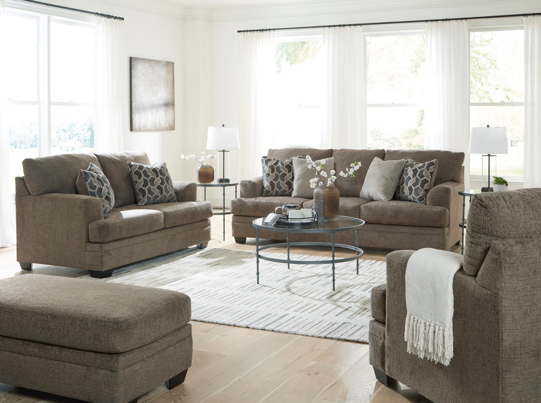 Stonemeade Nutmeg Sofa and Loveseat (Online Special Price) - Ornate Home