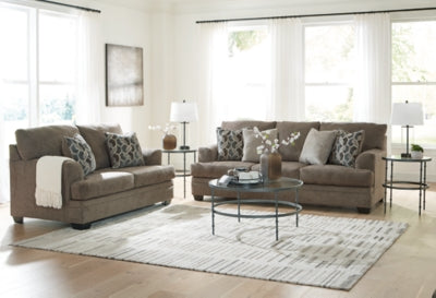 Stonemeade Nutmeg Sofa and Loveseat - Ornate Home