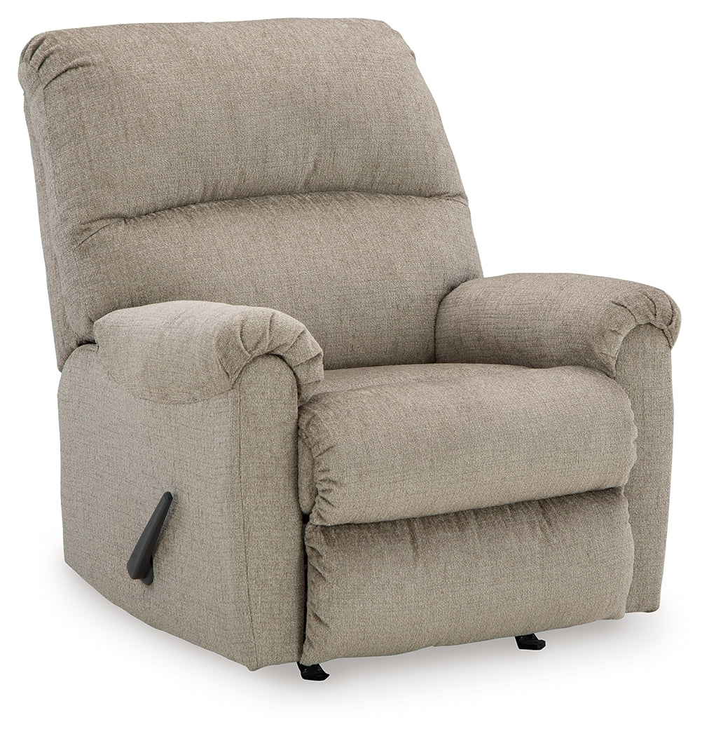 Stonemeade Taupe Sofa Chaise & Recliner (Online Special Price) - Ornate Home