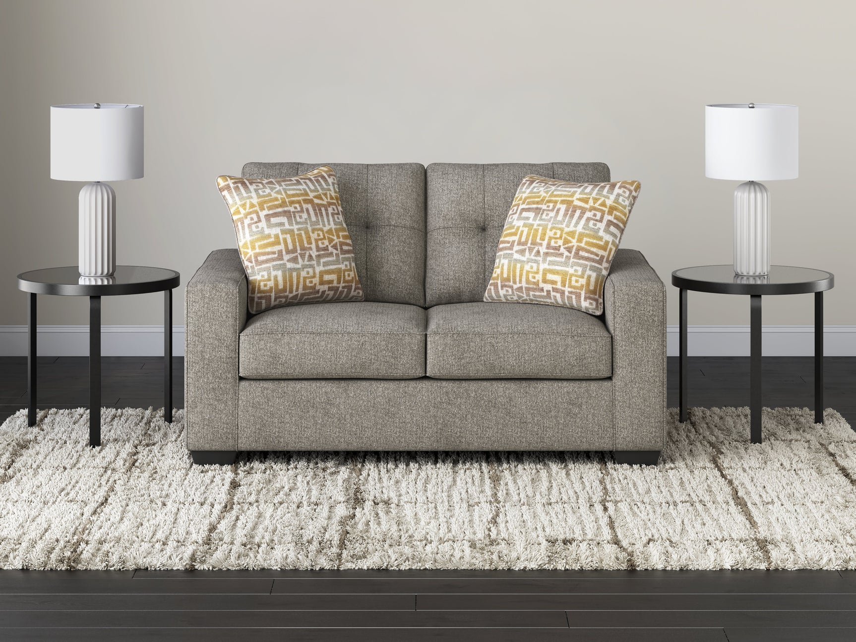 Storrow Iron Loveseat (Online Special Price) - Ornate Home