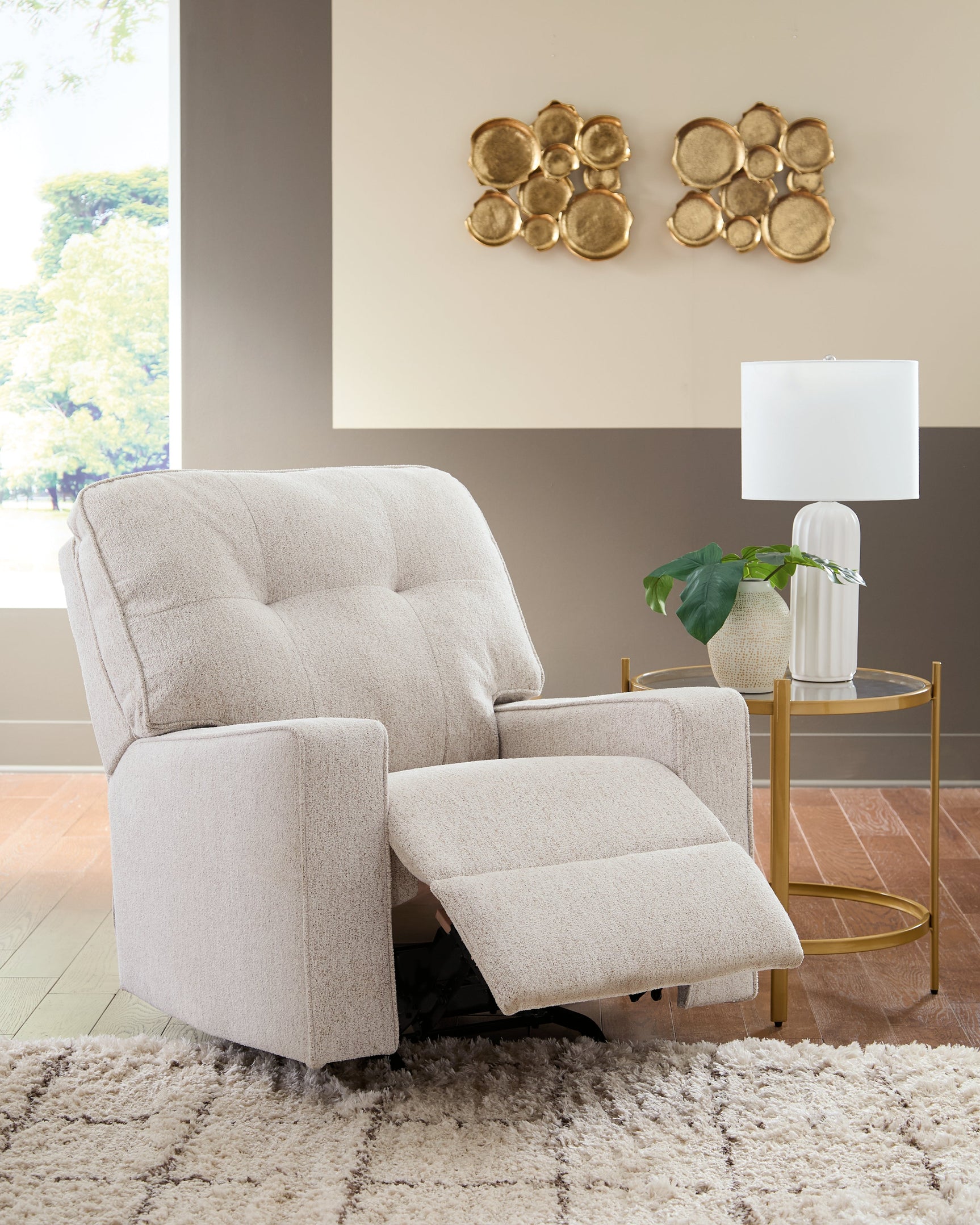 Storrow Stone Sofa and Recliner - Ornate Home