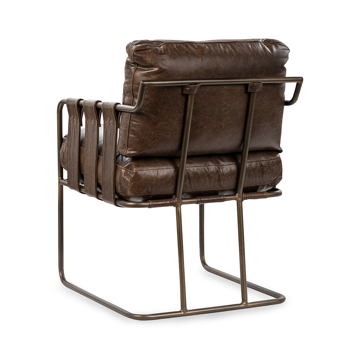 Strapling Cocoa Brown Dining Chair - Ornate Home