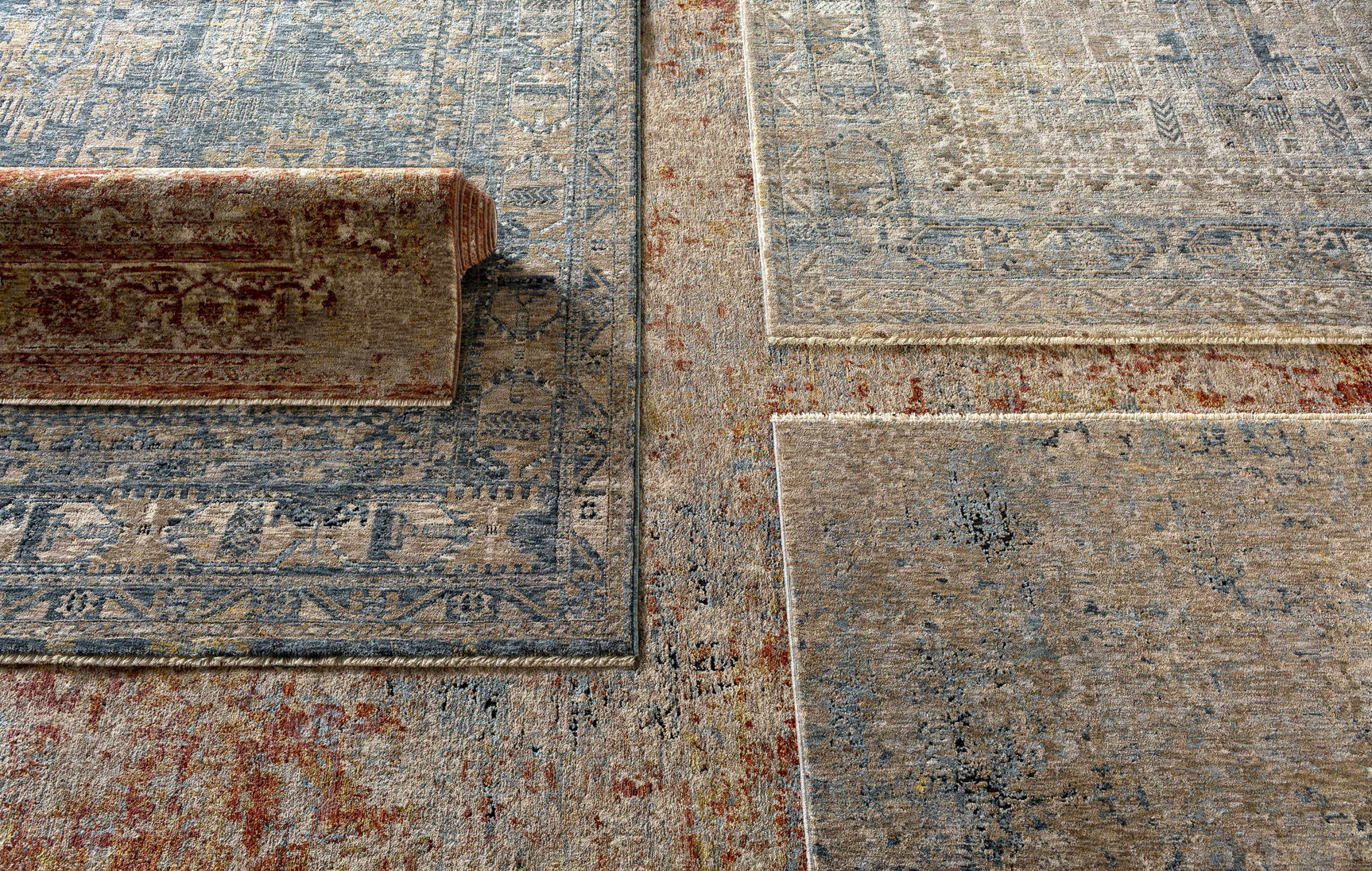 Strathbogie Traditional Red Area Rug - Ornate Home