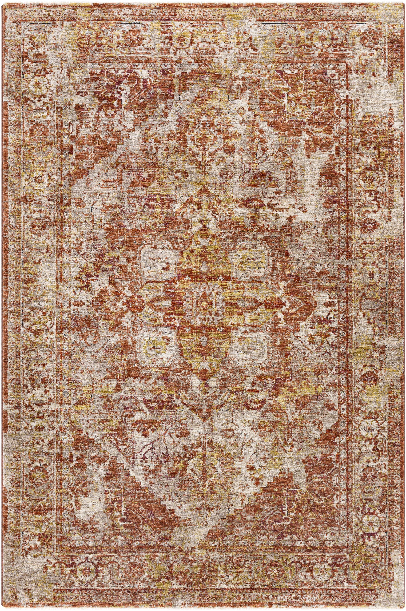 Strathbogie Traditional Red Area Rug - Ornate Home