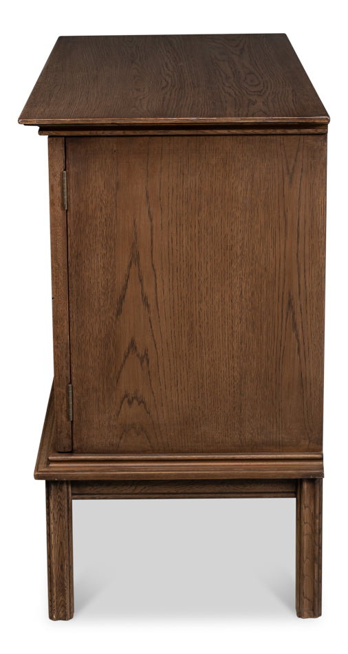 Stratton Tan Cabinet - Ornate Home
