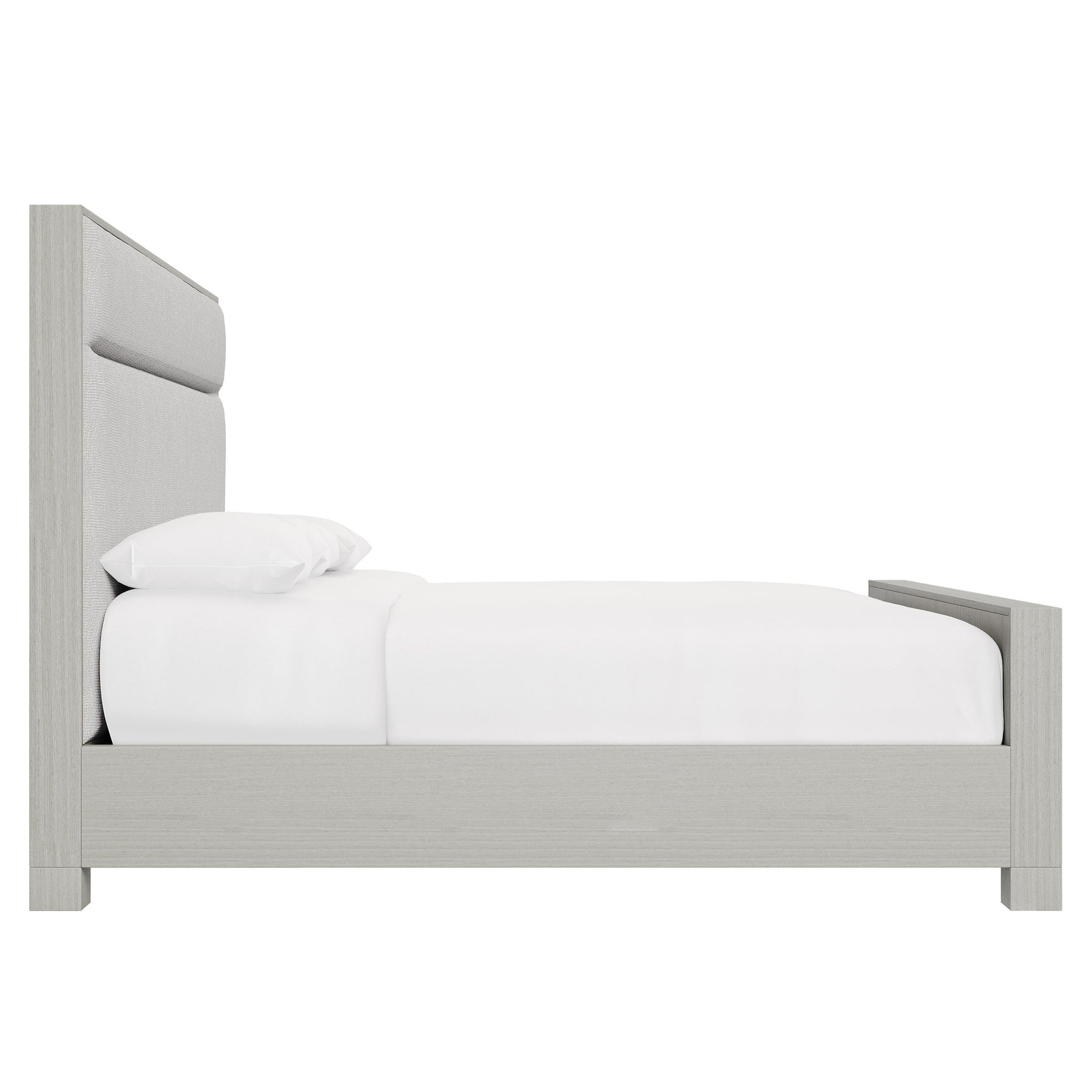 Stratum Mist/Grey California King Panel Bed - Ornate Home