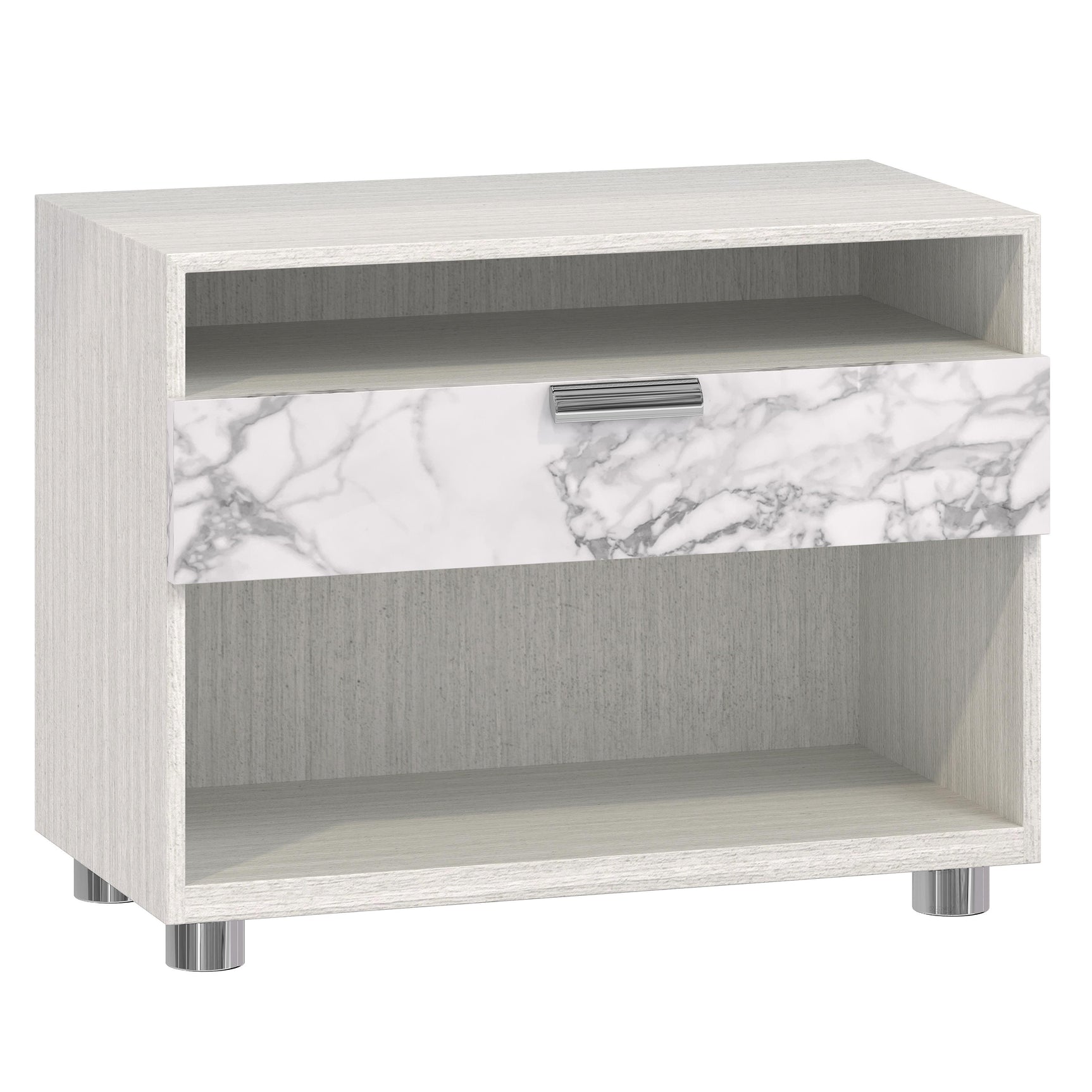 Stratum Mist Nightstand - Ornate Home