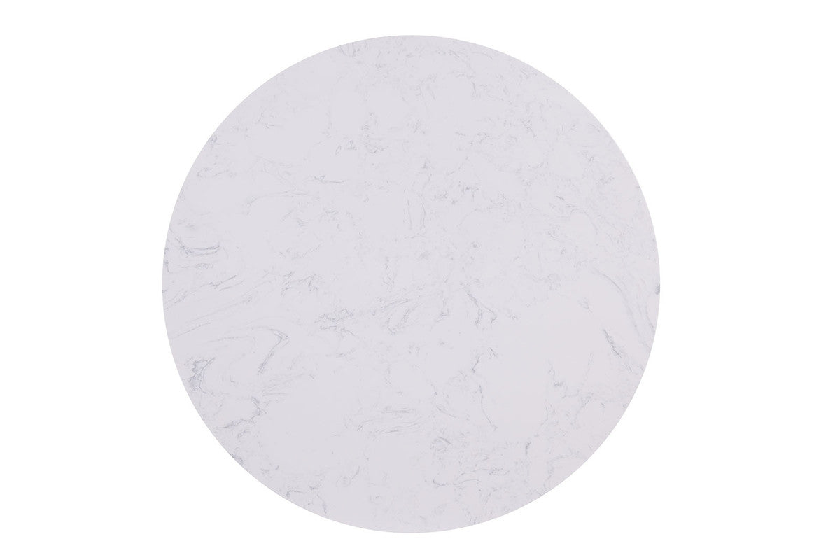 Streatham Black/White/Gold 3 Pc. Counter Ht. Table Set - Ornate Home