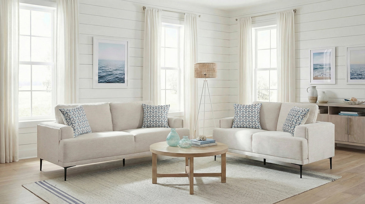 Stride Beige Sofa - Ornate Home