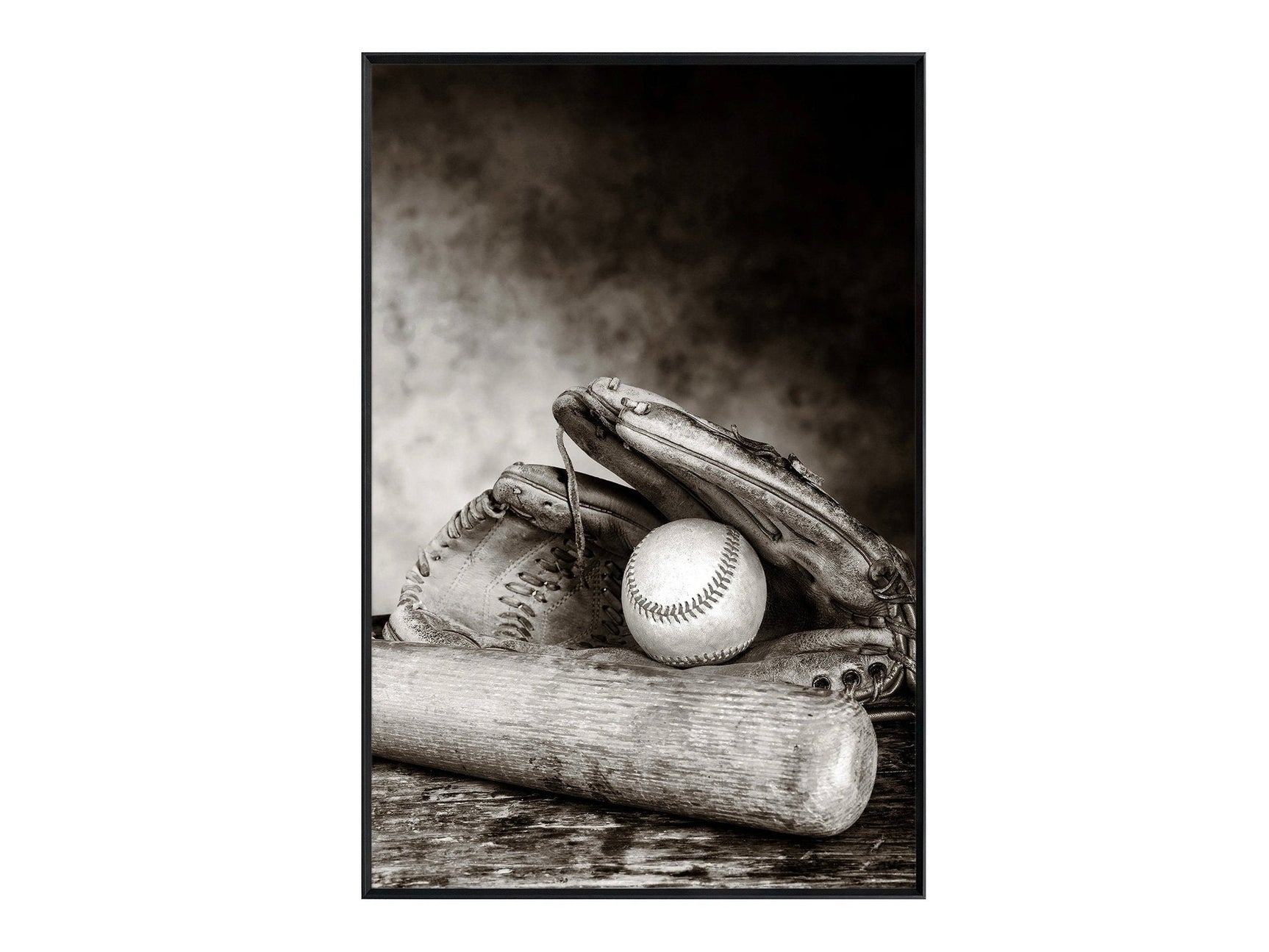 Strike Black Wall Art