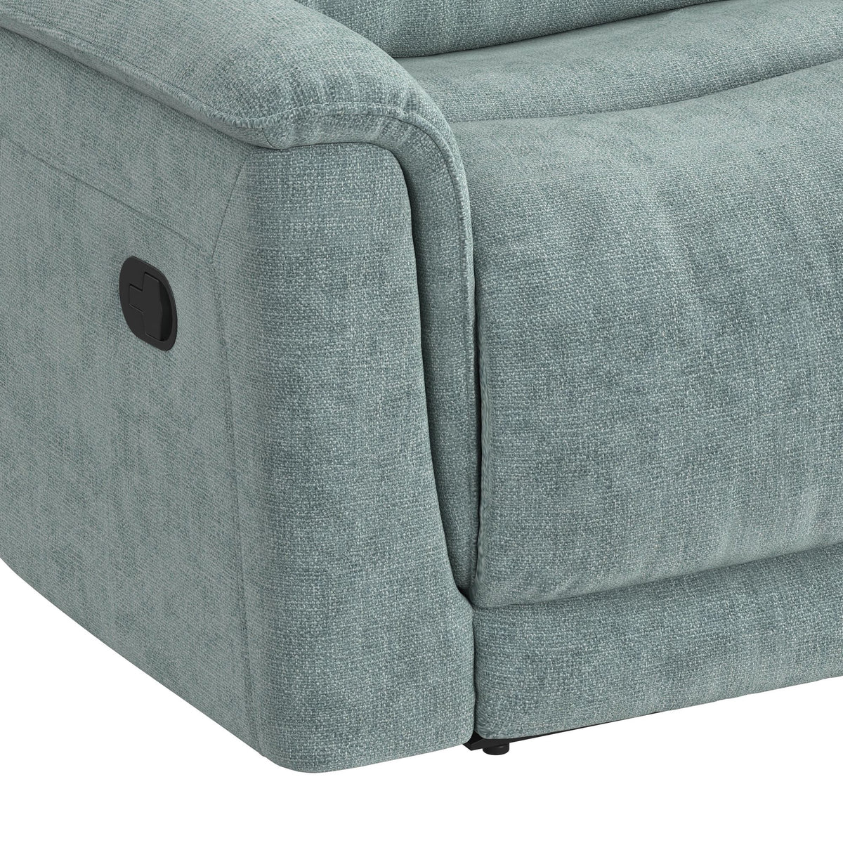 Striker Bristol Seafoam Loveseat with Console - Ornate Home
