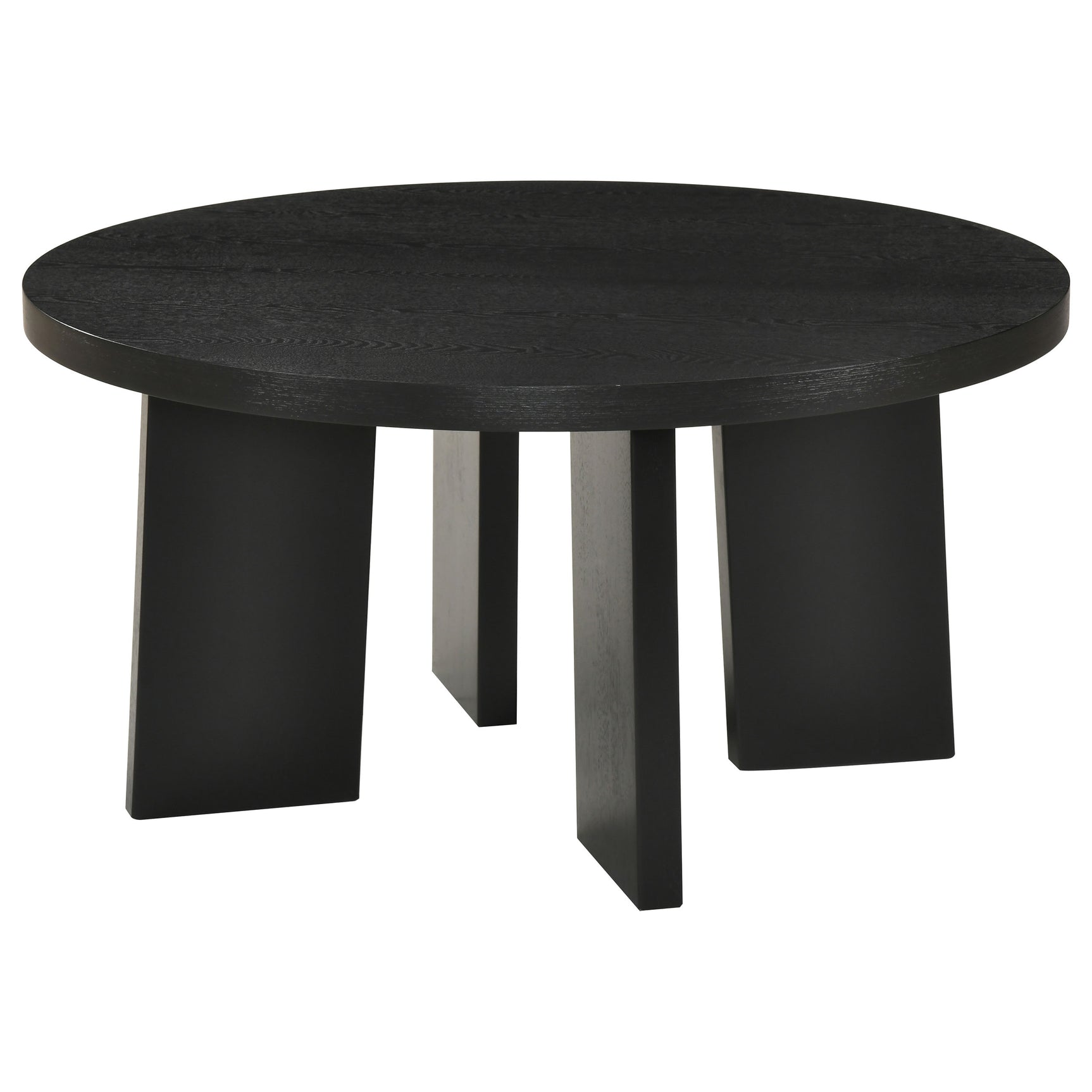 Strouse Black Coffee Table - Ornate Home