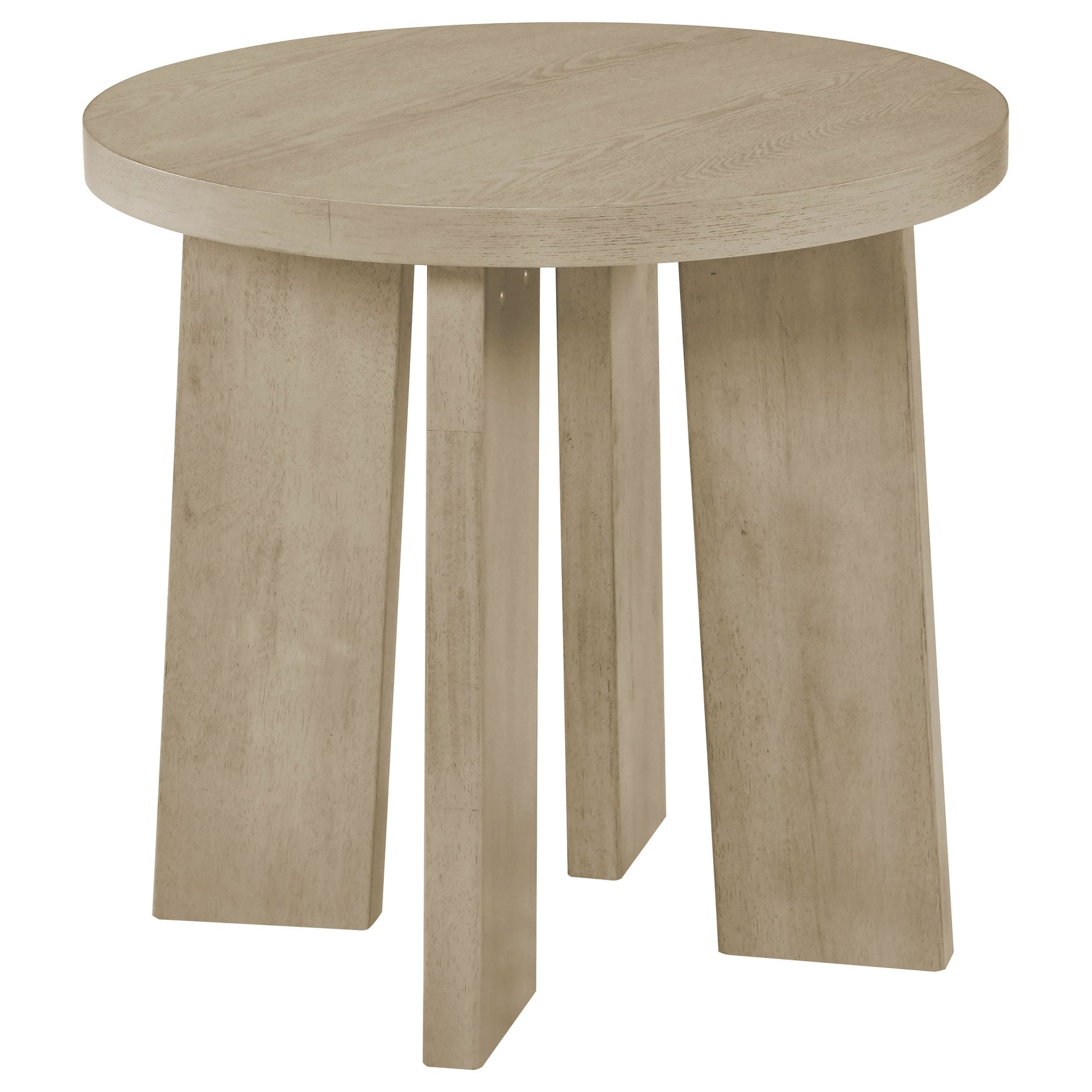 Strouse Natural Oak End & Side Table - Ornate Home
