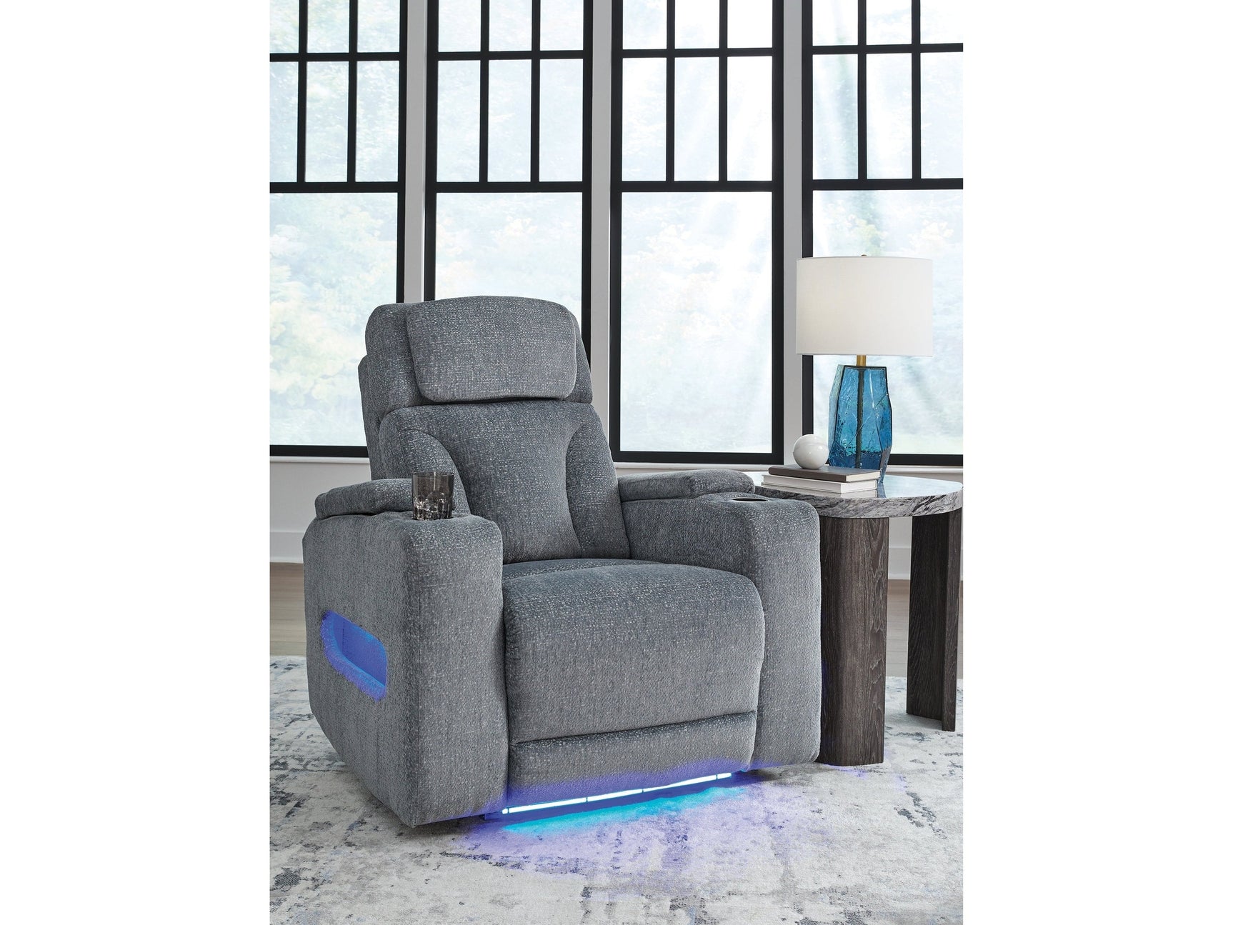 Studio Cave Steel Power Recliner - Ornate Home
