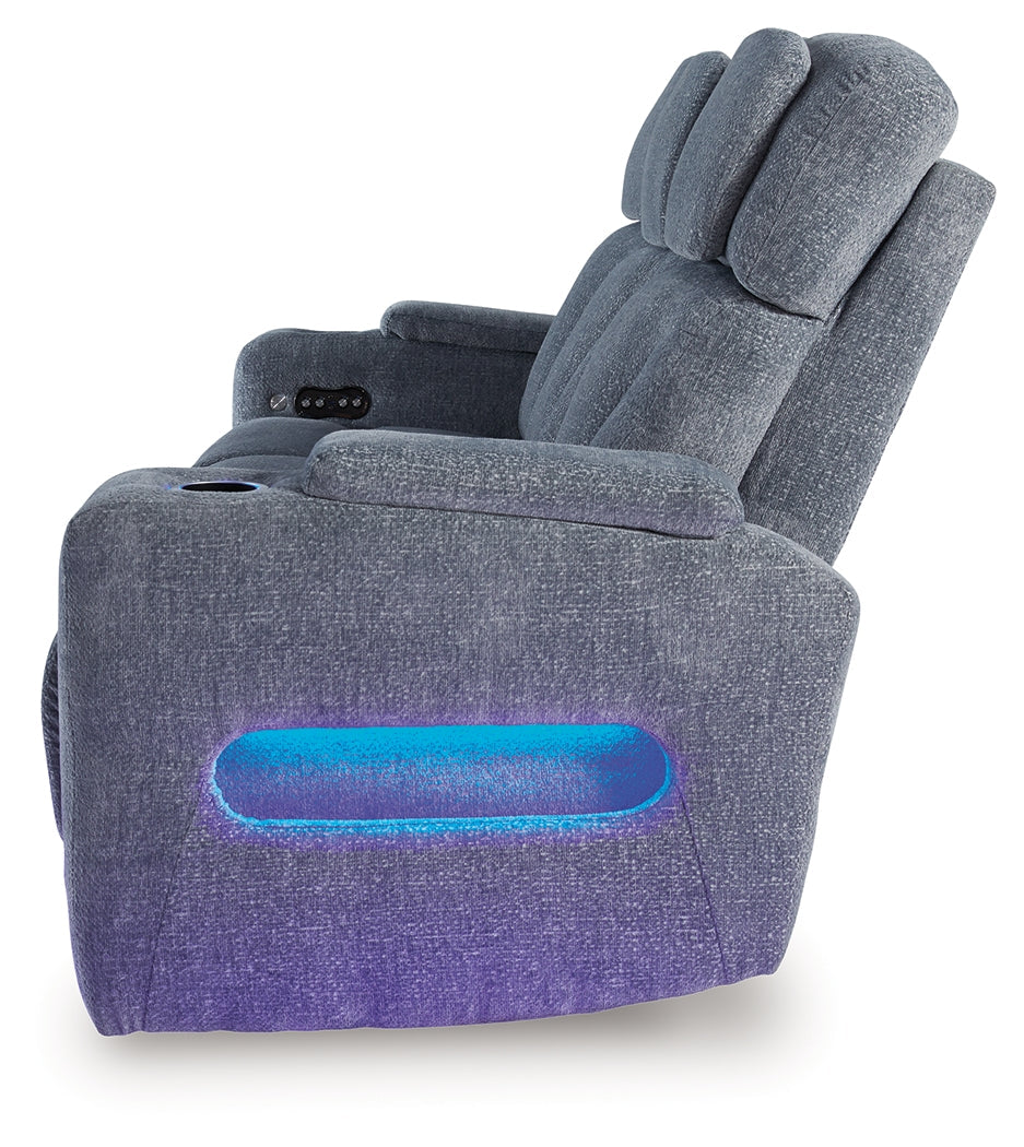 Studio Cave Steel Power Reclining Sofa and Loveseat (Online Special Price) - Ornate Home