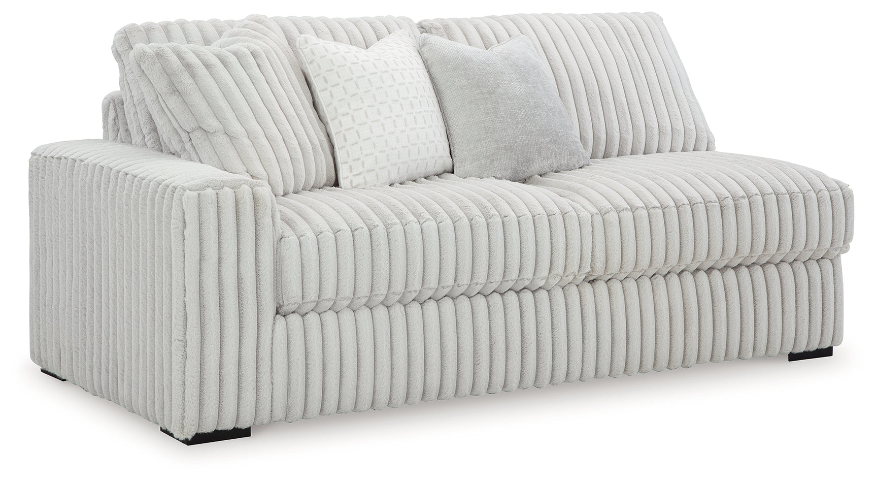 Stupendous Alloy 3-Piece Sectional and Oversized Chaise - Ornate Home
