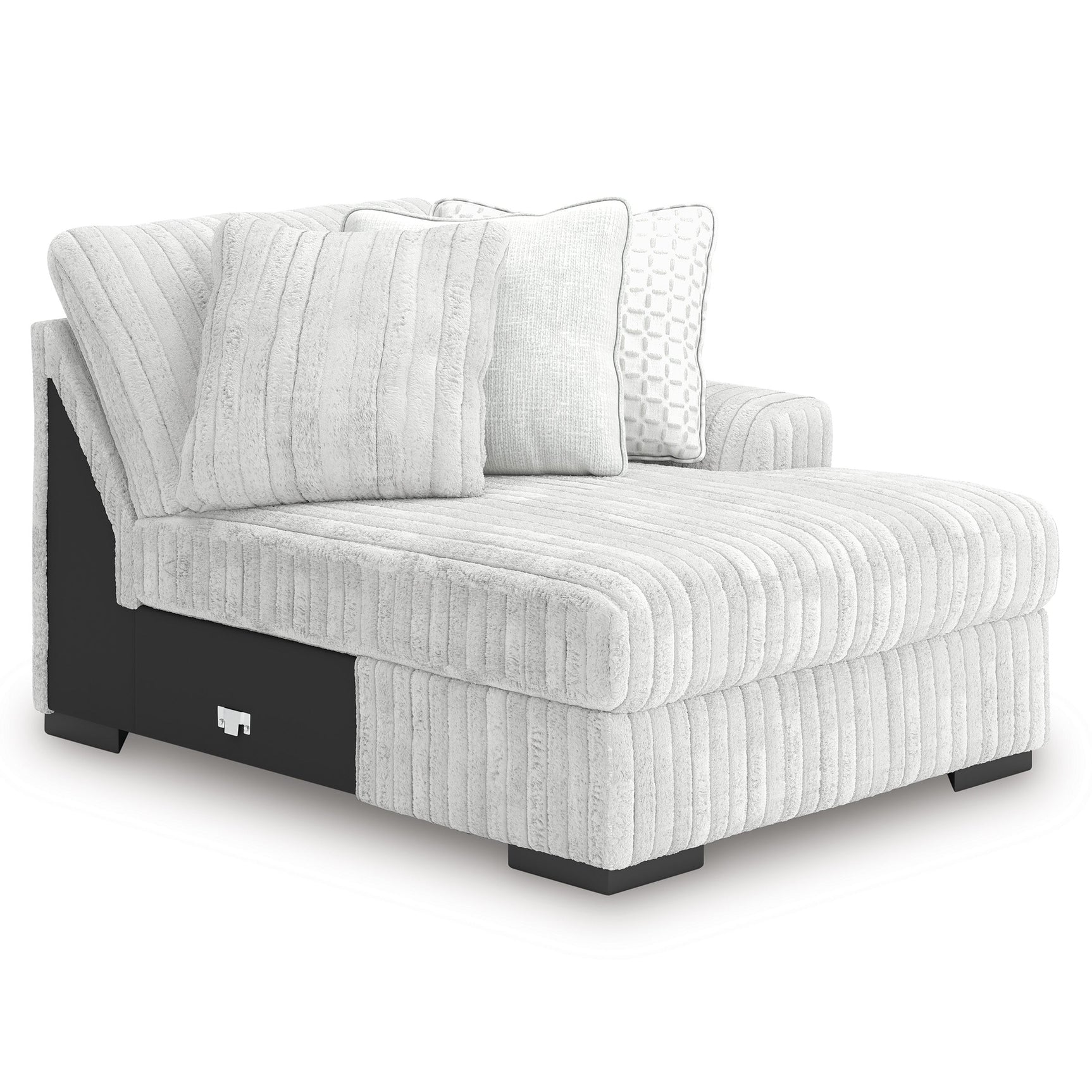 Stupendous Alloy 4-Piece Sectional with Double Chaise (Online Special Price) - Ornate Home