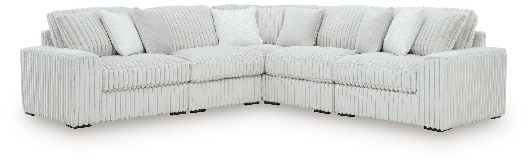Stupendous Alloy 5-Piece Sectional - Ornate Home