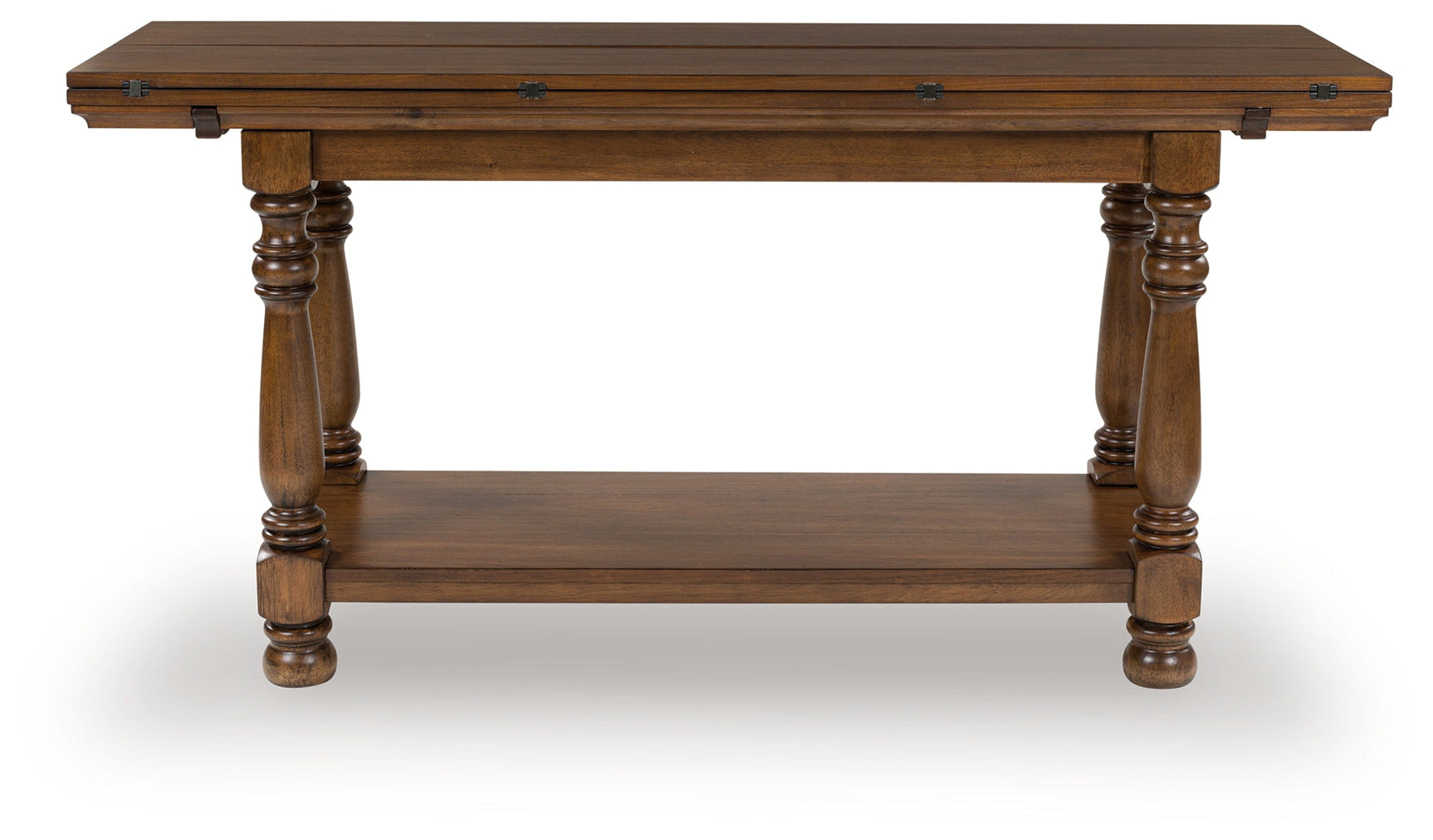 Sturlayne Brown Flip Top Sofa Table (Online Special Price) - Ornate Home