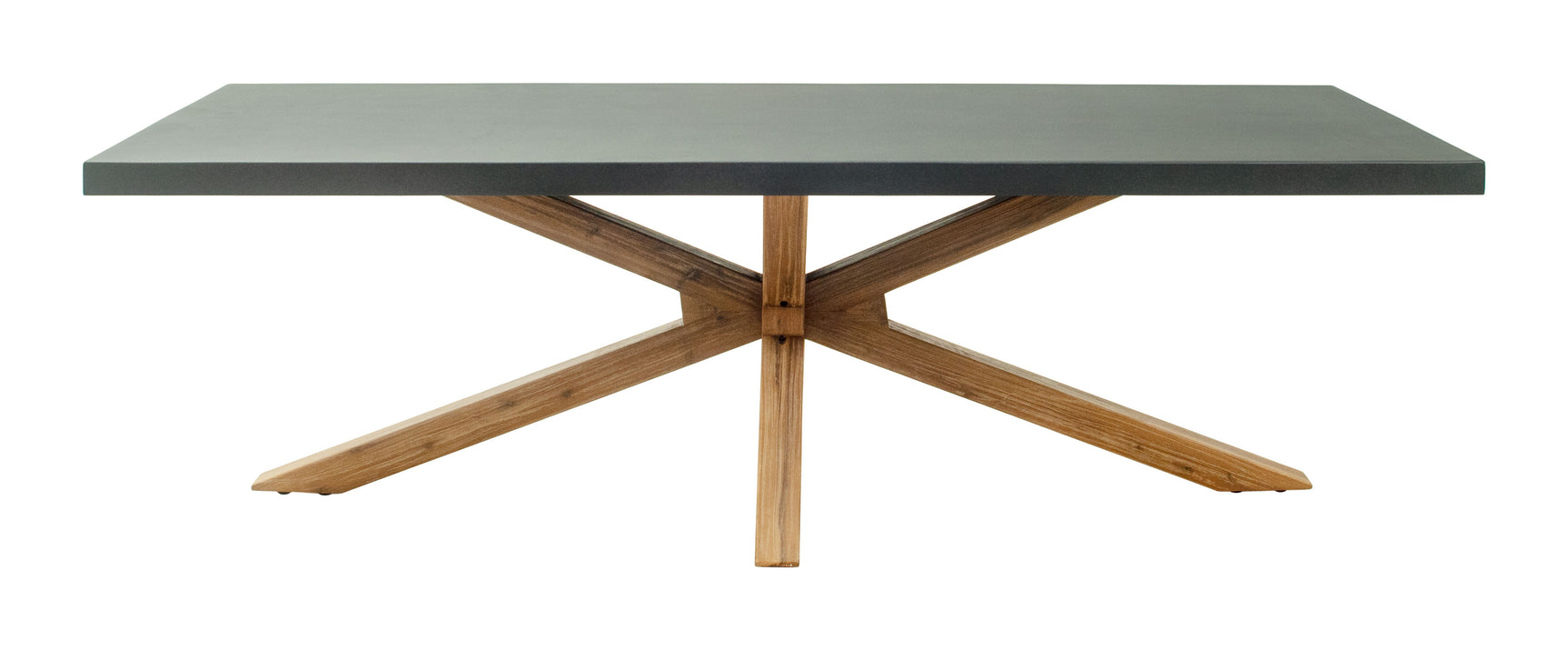 Suan Gray Rectangular Dining Table - Ornate Home