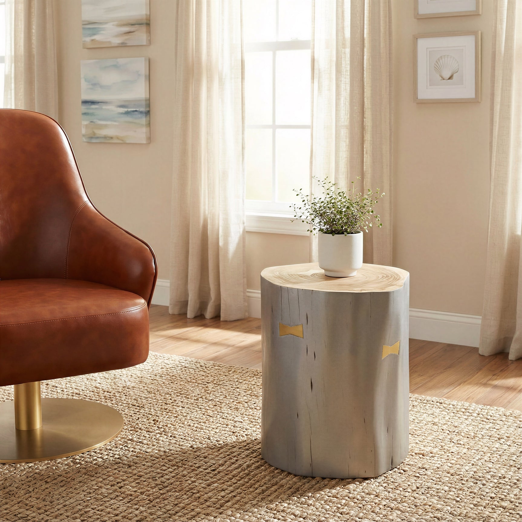 Sugra Gray End Table - Ornate Home