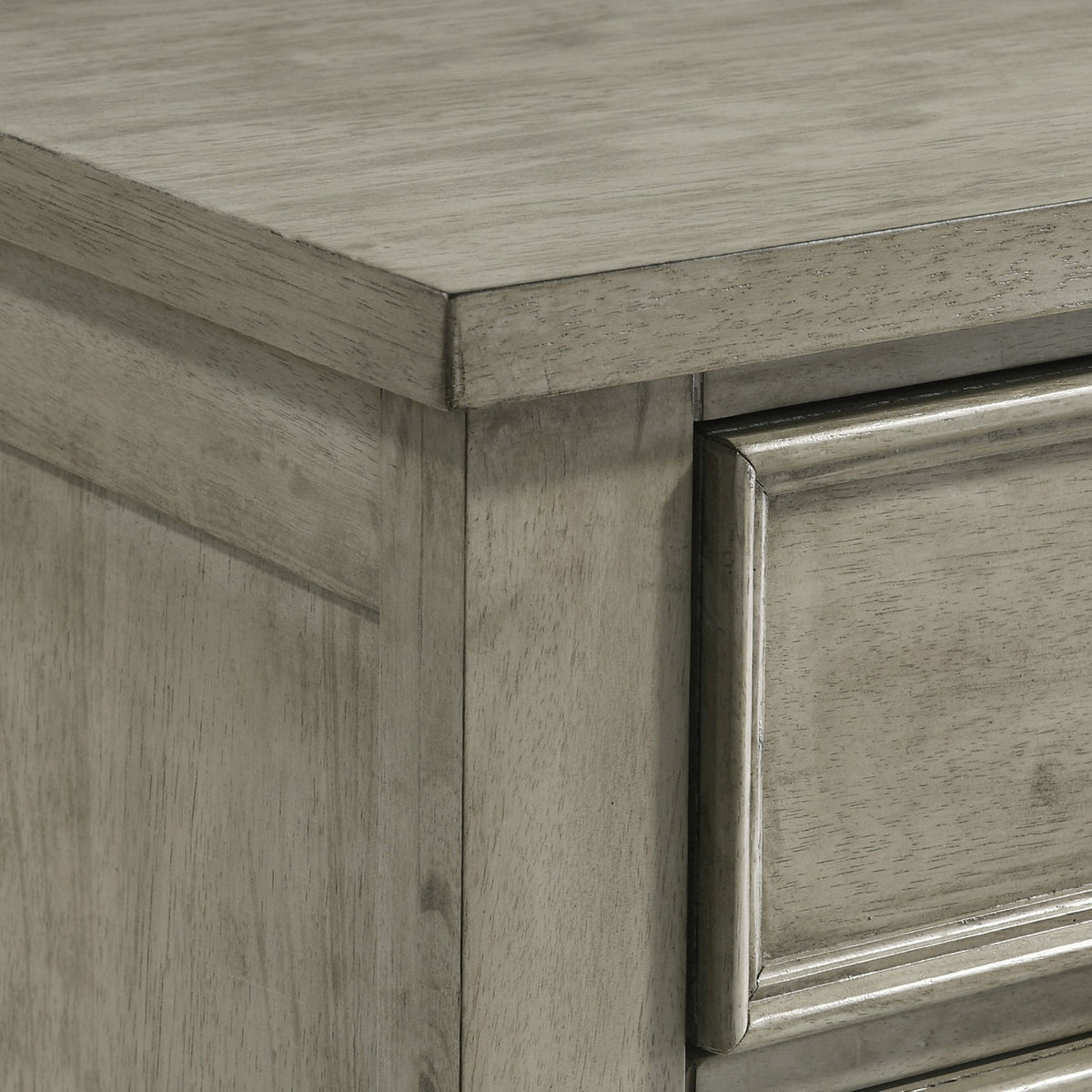 Sullivan Drift Grey 5-Piece Queen Storage Bedroom Set - Ornate Home