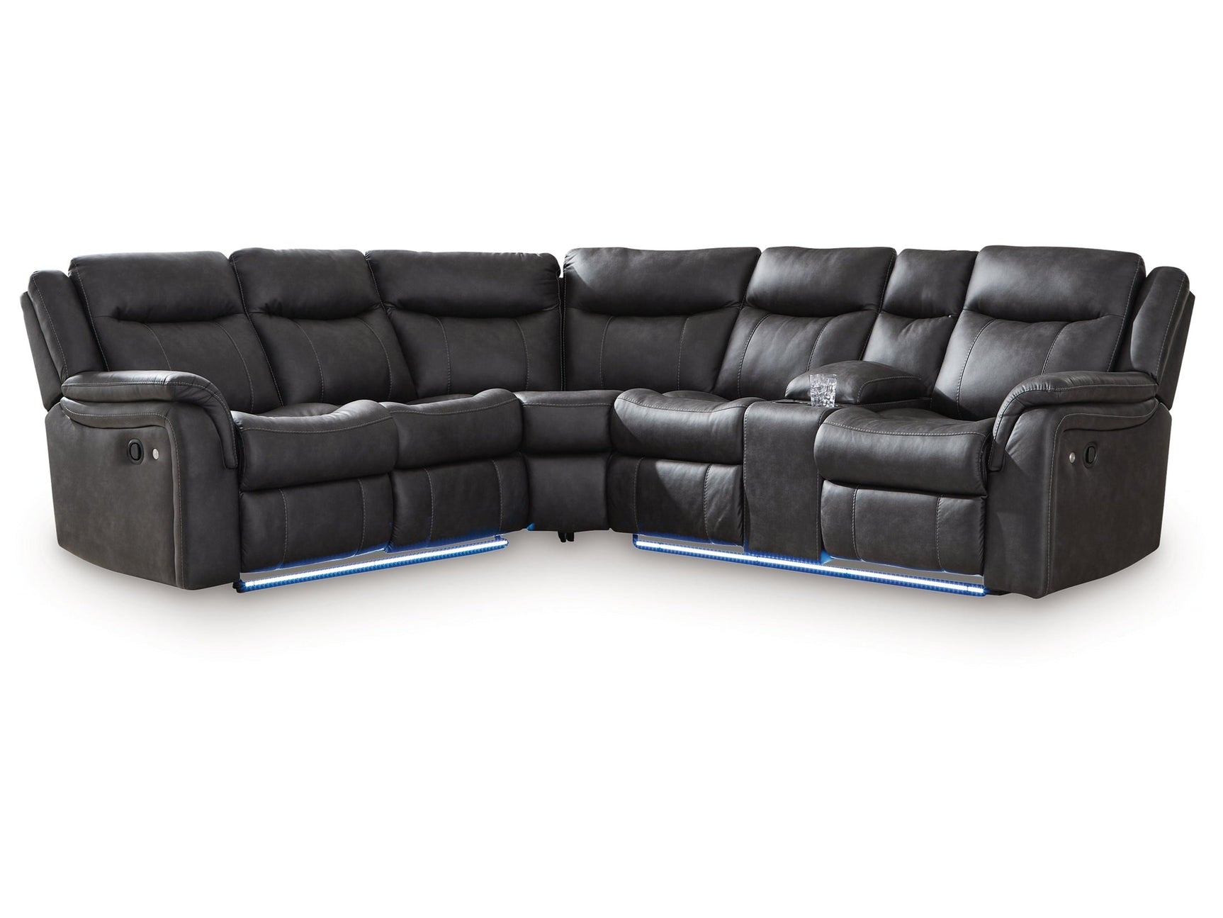 Sultan Meadow Carbon 2-Piece Reclining Sectional (Online Special Price) - Ornate Home